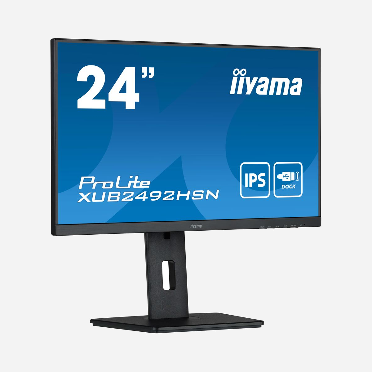 iiyama ProLite XUB2492HSN-B5 Ecran LED 24" Full HD 1920x1080 IPS 4ms 75Hz 250cd/m² Hub USB 3.2 Gen 1 Noir, Montable VESA, Haut-parleurs intégrés - <p>Découvrez l'écran iiyama ProLite XUB2492HSN-B5 de 24 pouces, résolution Full HD 1920 x 1080 pixels. Profitez de la technologie LED, du temps de réponse de 4ms et des angles de vision larges. Ce moniteur intègre des haut-parleurs et un concentrateur USB 2.0/3.2 Gen 1. Il est montable VESA et ajustable en hauteur, le tout dans un design élégant en noir.</p>