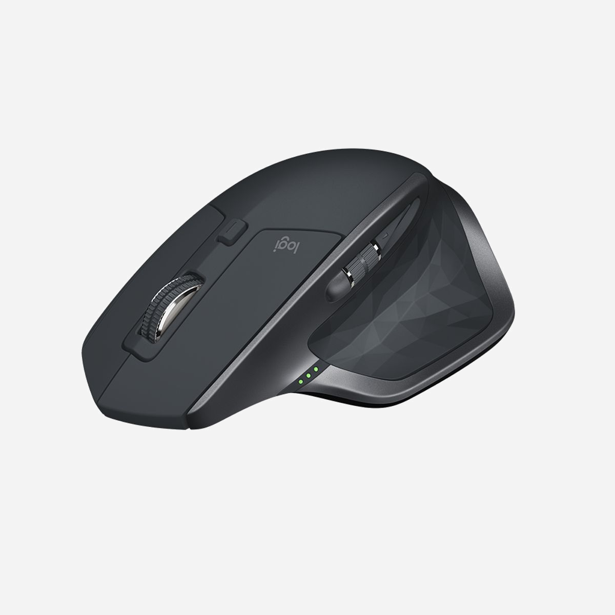 Logitech MX Master 2S Wireless Graphite - Souris Droitier Laser 4000 DPI - RF sans fil + Bluetooth 5.0 - 7 Boutons - Batterie 500 mAh - Compatible Windows/macOS/Linux - Découvrez la souris Logitech MX Master 2S Wireless, conçue pour les droitiers. Dotée d'un détecteur de mouvement laser et d'une résolution de 4000 DPI, cette souris offre 7 boutons programmables et une roulette de défilement. Profitez de la liberté du RF sans fil et du Bluetooth, le tout dans un design élégant graphite. Livrée avec piles incluses.