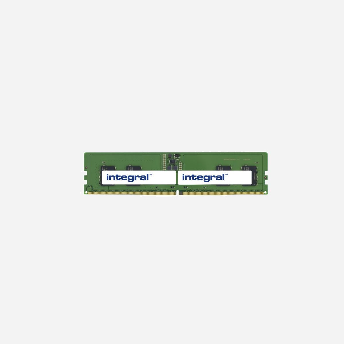 Integral RAM 8GB DDR5 4800MHz PC5-38400 DIMM 288-pin 1.1V Unbuffered Non-ECC CL40 Module mémoire 1x8GB 1024Mx64 - <p>Découvrez le module de mémoire RAM Integral 8GB DDR5 4800MHz PC5-38400 pour votre PC. Ce composant non-ECC et unbuffered offre une capacité de 8 Go avec une fréquence de 4800 MHz pour des performances optimales. Profitez d'une latence CAS de 40 et d'une compatibilité avec les 288-pin DIMM.</p>