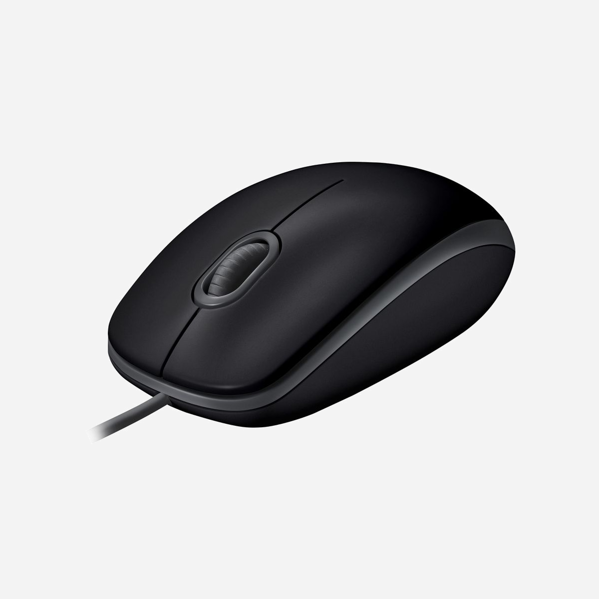 Logitech B110 Silent Souris Optique USB 1000 DPI Ambidextre - 3 Boutons, Câble 1.8m, Windows/macOS/Linux/ChromeOS, Noir, Réf: 910-005508 - Découvrez la souris Logitech B110 Silent, idéale pour un contrôle silencieux de votre ordinateur. Avec une réduction de bruit de 90%, un suivi précis du curseur et une conception ambidextre, cette souris simple d'utilisation est prête à l'emploi. Profitez du confort et de la fiabilité de Logitech sans aucun logiciel à installer. Commandez dès maintenant!