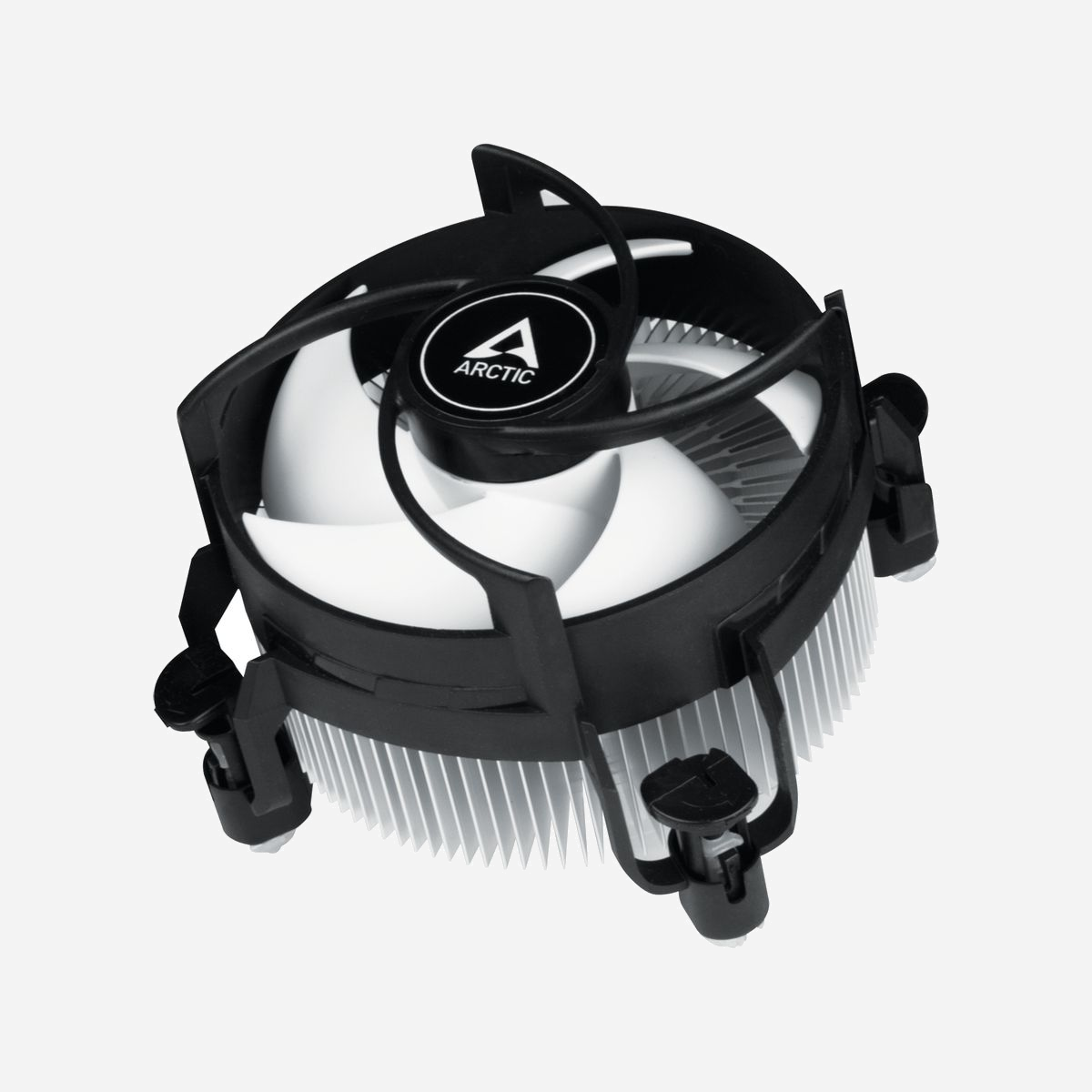 ARCTIC Refroidisseur CPU Alpine 17 Pro, 92mm, LGA 1700, 100-2000 RPM, FDB, 0.3 Sone, TDP 95W, Aluminium, Noir/Argent - Découvrez le refroidisseur d'air ARCTIC Alpine 17, équipé d'un ventilateur de 9,2 cm de diamètre et d'un palier à dynamique des fluides pour un fonctionnement silencieux. Profitez d'une vitesse de rotation allant de 100 à 2000 tr/min pour une performance optimale. Dimensions : 95 x 95 x 77 mm. Couleur : Noir, Argent.
