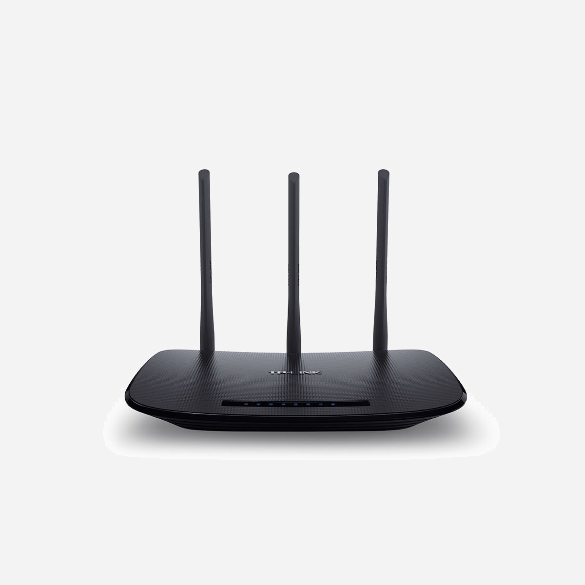 TP-Link TL-WR940N-V6 Routeur Wi-Fi 4 Monobande 2.4GHz 450Mbps Fast Ethernet 5 Ports RJ-45, Sécurité WEP/WPA/WPA2, 3 Antennes 5dBi, Noir - TP-Link TL-WR940N. Bande Wi-Fi: Monobande (2,4 GHz), Norme Wi-Fi: Wi-Fi 4 (802.11n), Débit de transfert des données WLAN (max): 450 Mbit/s. Type d'interface LAN Ethernet: Fast Ethernet, LAN Ethernet : taux de transfert des données: 10,1000 Mbit/s, Standards réseau: IEEE 802.11b, IEEE 802.11g, IEEE 802.11n. Algorithme de sécurité soutenu: WEP, WPA, WPA-PSK, WPA2, WPA2-PSK, Pare-feu de sécurité: IP Address Binding, MAC Address Binding. Type de produit: Routeur, Couleur du produit: Noir. Certification: CE, FCC, RoHS, Wi-Fi