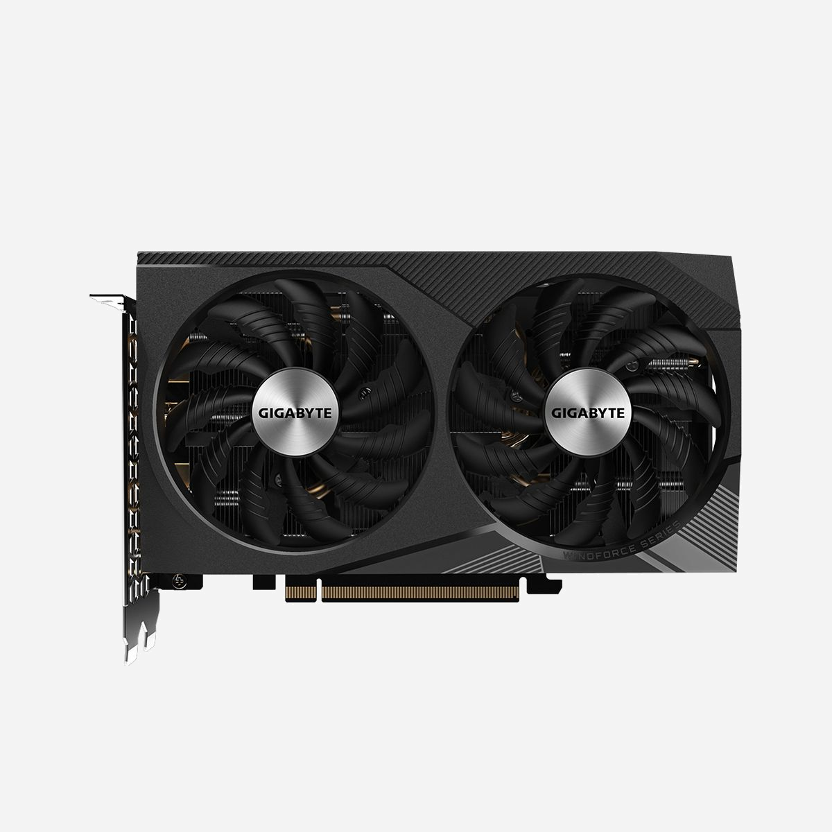GIGABYTE GeForce RTX 3060 WINDFORCE OC 12G (rev. 2.0) : 12 Go GDDR6, 1792 MHz, 3584 CUDA, PCIe 4.0, HDMI 2.1, DisplayPort 1.4a - GIGABYTE GeForce RTX 3060 WINDFORCE OC 12G (rev. 2.0). Processeur graphique famille: NVIDIA, Processeur graphique: GeForce RTX 3060, Fréquence du processeur: 1792 MHz. Mémoire carte graphique distincte: 12 Go, Type de mémoire de l'adaptateur graphique: GDDR6, Mémoire Bus: 192 bit, Fréquence de la mémoire: 15000 MHz. Résolution maximale: 7680 x 4320 pixels. Version DirectX: 12 Ultimate, Version OpenGL: 4.6. Type d'interface: PCI Express x16 4.0. Type de refroidissement: Actif, Nombre de ventilateurs: 2 ventilateur(s)