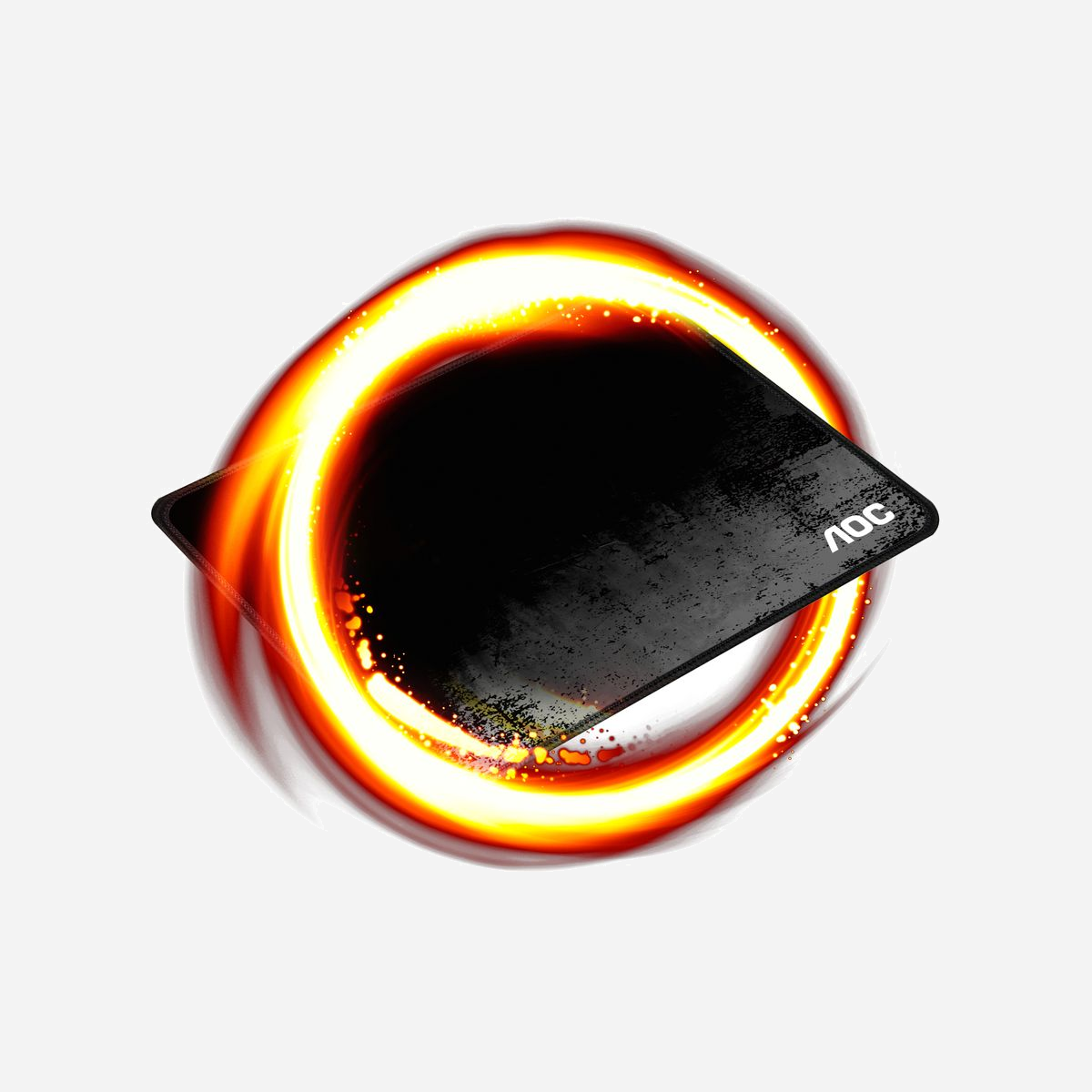 AOC MM300S : Tapis de Souris Gaming 210x250mm, Base Caoutchouc Antidérapante, Rebords Cousus, Surface Textile Imperméable, Épaisseur 4mm - <b>Tapis souris de jeu souple et étanche aux bords surpiqués, finition textile et caoutchouc antidérapant</b><br>Lorsque vous épaulez vos équipiers dans un jeu et que votre souris vous épaule - qui épaule la souris ? Le MM300 débride tout le potentiel de votre souris en assurant le bon niveau de frottement et une base en caoutchouc antidérapante, le tout 100 % étanche.