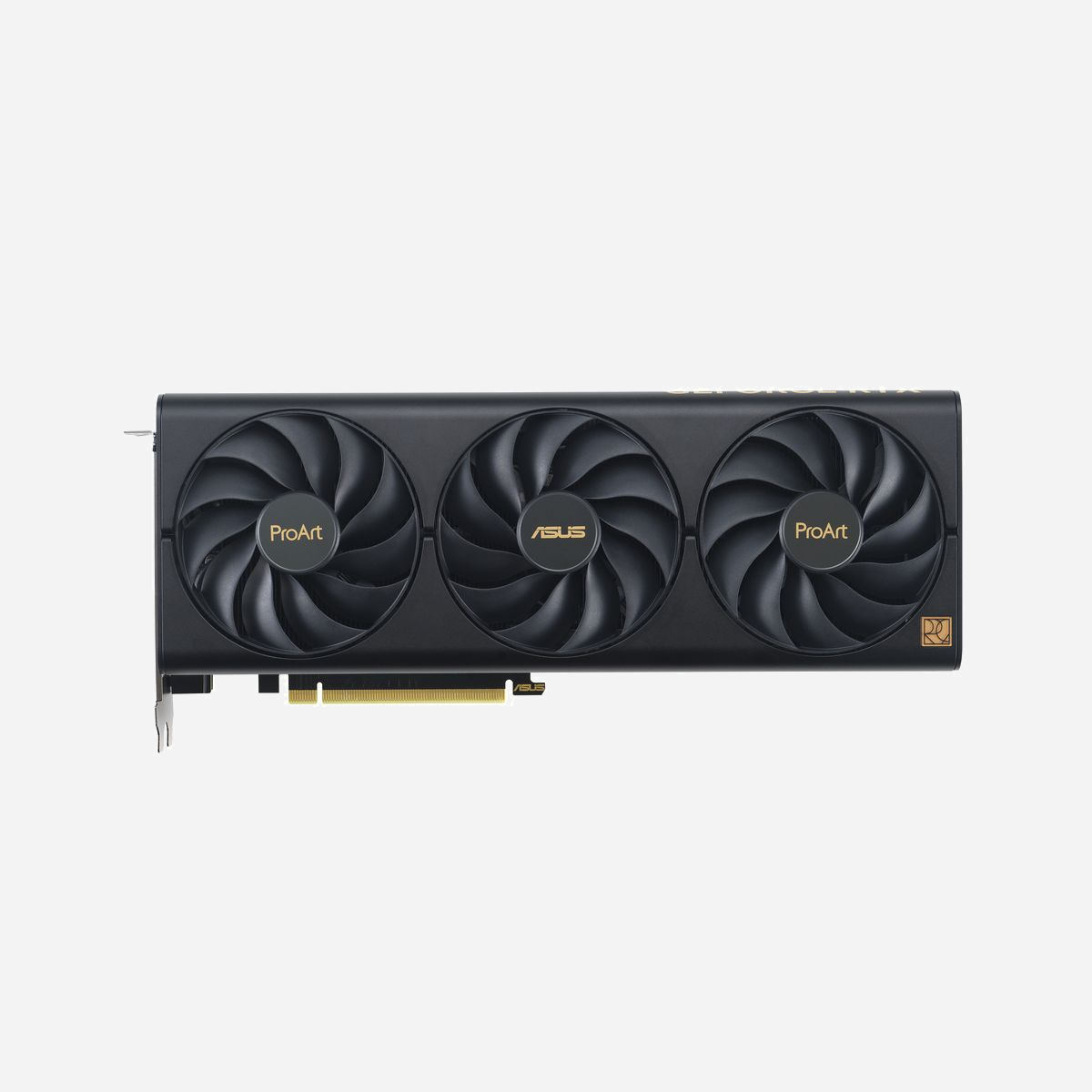 ASUS ProArt RTX 4060 O8G : NVIDIA GeForce RTX 4060, 8 Go GDDR6, PCI Express 4.0, 3 ventilateurs, 2580 MHz OC, 7680x4320, DisplayPort 1.4a, HDMI 2.1a - ASUS ProArt -RTX4060-O8G. Processeur graphique famille: NVIDIA, Processeur graphique: GeForce RTX 4060. Mémoire carte graphique distincte: 8 Go, Type de mémoire de l'adaptateur graphique: GDDR6, Mémoire Bus: 128 bit. Résolution maximale: 7680 x 4320 pixels. Version DirectX: 12 Ultimate, Version OpenGL: 4.6. Type d'interface: PCI Express 4.0. Type de refroidissement: Actif, Nombre de ventilateurs: 3 ventilateur(s)