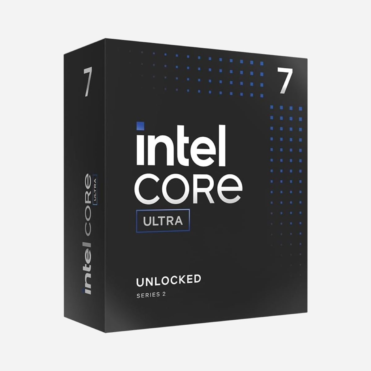 Intel Core Ultra 7 265K : 20 Cores (8P+12E) FCLGA1851, 30Mo Smart Cache, DDR5 6400MHz, Intel Graphics, PCIe 5.0/4.0, Intel AI Boost - Intel Core Ultra 7 265K. Famille de processeur: Intel Core Ultra 7, Socket de processeur (réceptable de processeur): FCLGA1851, Fabricant de processeur: Intel. Unité de traitement neuronal (NPU): Intel AI Boost, Frameworks de logiciels d'IA pris en charge par la NPU: DirectML, OpenVINO, Windows ML, ONNX RT, WebNN, Performance totale du processeur jusqu'à: 33 TOPs. Canaux de mémoire: Double canal, Mémoire interne maximum prise en charge par le processeur: 192 Go, Types de mémoires pris en charge par le processeur: DDR5-SDRAM. Modèle d'adaptateur graphique inclus: Intel Graphics, Sorties de la carte graphique prises en charge: HDMI 2.1, Embedded DisplayPort (eDP) 1.4b, DisplayPort 2.1, Fréquence de base de carte graphique intégrée: 300 MHz. Segment de marché: Bureau, Conditions d’utilisation: Station de travail, PC/Client/Tablet, Version des emplacements PCI Express: 4.0, 5.0