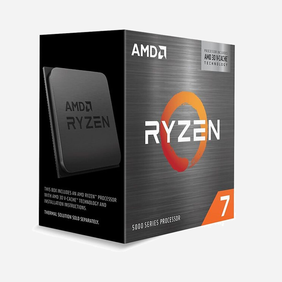 Processeur AMD Ryzen 7 5800X3D 3.4GHz Socket AM4 8 Cores 16 Threads 96MB L3 Cache DDR4-SDRAM 3200MHz PCIe 4.0 TDP 105W (Ref: 100-100000651WOF) - AMD Ryzen 7 5800X3D. Famille de processeur: AMD Ryzen™ 7, Socket de processeur (réceptable de processeur): Emplacement AM4, Lithographie du processeur: 7 nm. Canaux de mémoire: Double canal, Types de mémoires pris en charge par le processeur: DDR4-SDRAM, Vitesses d'horloge de mémoire prises en charge par le processeur: 2667,2933,3200 MHz