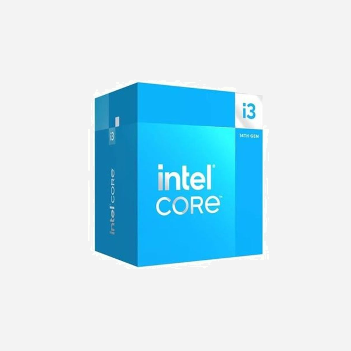 Intel Core i3-14100 - 4 Cores 8 Threads - 4.7 GHz Turbo - 12Mo Smart Cache - UHD Graphics 730 - DDR4/DDR5 - Socket LGA 1700 - Intel Core i3-14100. Famille de processeur: Intel® Core™ i3, Socket de processeur (réceptable de processeur): LGA 1700, Fabricant de processeur: Intel. Canaux de mémoire: Double canal, Mémoire interne maximum prise en charge par le processeur: 192 Go, Types de mémoires pris en charge par le processeur: DDR4-SDRAM, DDR5-SDRAM. Modèle d'adaptateur graphique inclus: Intel UHD Graphics 730, Sorties de la carte graphique prises en charge: Embedded DisplayPort (eDP) 1.4b, DisplayPort 1.4a, HDMI 2.1, Fréquence dynamique (max) de carte graphique intégrée: 1500 MHz. Segment de marché: Bureau, Conditions d’utilisation: PC/Client/Tablet, Version des emplacements PCI Express: 4.0, 5.0. Taille de l'emballage du processeur: 45 x 37.5 mm