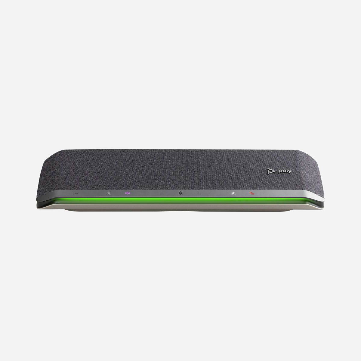 POLY Sync 60 Haut-parleur USB/Bluetooth 5.1 Certifié Microsoft Teams, 6 Mic, Portée 30m, IP64, Batterie Li-Ion, Câble USB-A vers USB-C - Un son de haute qualité et puissant<br>Tout le monde mérite d’entendre parfaitement la réunion, du début à la fin. Le haut-parleur intelligent diffuse un son exceptionnel dans les salles de conférence grâce à deux haut-parleurs puissants. Faites-vous entendre grâce aux six microphones qui mettent l’accent sur les voix et non sur le bruit.