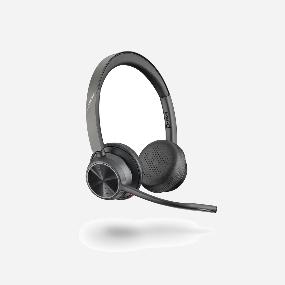 POLY 218478-01 Casque Arceau Sans Fil Bluetooth 5.2 USB-C, Microphone Boom Suppression de Bruit, Autonomie 47h, Batterie 350mAh, 162g - POLY 218478-01. Type de produit: Casque. Technologie de connectivité: Sans fil, Bluetooth. Utilisation recommandée: Bureau/Centre d'appels. Poids: 162 g. Couleur du produit: Noir