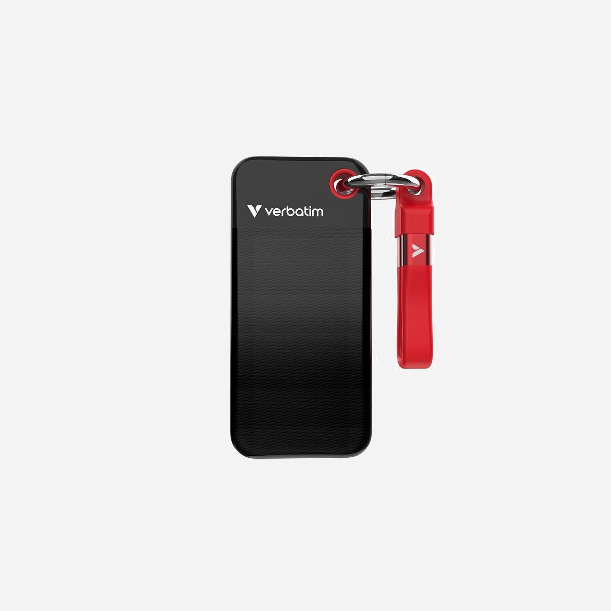 Verbatim Pocket SSD 1 To USB Type-C 3.2 Gen 2, SSD M.2, Lecture/Écriture 1000 Mo/s, Boîtier PC Noir/Rouge, Compatible Windows/macOS, Logiciel Nero Backup - Verbatim Pocket SSD. Capacité du Solid State Drive (SSD): 1 To, Facteur de forme SSD: M.2. Connecteur USB: USB Type-C, Version USB: 3.2 Gen 2 (3.1 Gen 2). Vitesse de lecture: 1000 Mo/s, Vitesse d'écriture: 1000 Mo/s. Taux de transfert des données: 10 Gbit/s. Couleur du produit: Noir, Rouge