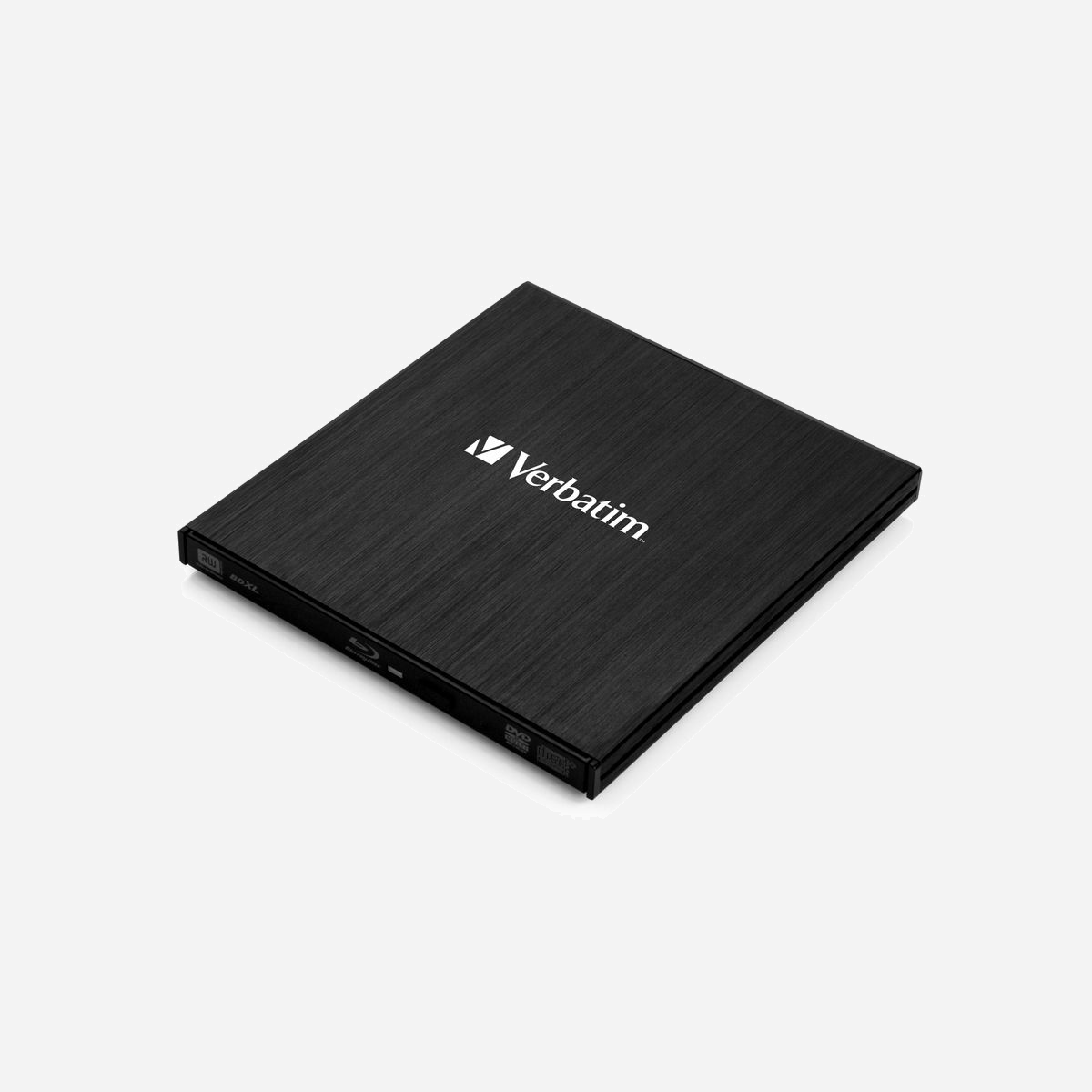 Verbatim Graveur Blu-Ray RW Externe Slimline Noir USB 3.2 Gen 1 (3.1 Gen 1) 145x133x11mm, Logiciel Nero Burn & Archive, Réf. 43890, Windows/macOS - Les disques Blu-ray sont de plus en plus réputés comme étant les meilleurs produits pour archiver des données précieuses, avec leur format évolutif, leur compatibilité étendue, leur capacité élevée et leur durée de vie de produit extrêmement longue comparés aux disques durs externes et aux bandes magnétiques. Malheureusement, un nombre croissant de fournisseurs d’ordinateurs portables choisissent de laisser le lecteur optique en dehors de leurs ordinateurs portables et de privilégier les coupes minces. Verbatim offre la solution avec son graveur Blu-ray externe ultramince.<br><br>Cet appareil de petite taille est ce dont vous avez besoin si vous possédez un ordinateur portable, un ultrabook, un netbook ou un autre appareil qui n’inclut pas un graveur Blu-ray. Utilisez-le pour créer une sauvegarde de tous les fichiers importants que vous ne voulez pas perdre, vos photos de famille, vos vidéos, vos documents de comptabilité, etc. <br><br>Le graveur Blu-ray externe ultramince de Verbatim est alimenté par USB. Aucun adaptateur électrique n’est donc nécessaire. Il est à peine plus grand que le disque Blu-ray lui-même et est donc facile à transporter, ce qui signifie que vous n’avez plus à vous déplacer sans lui !<br><br>Le lecteur est fourni avec le logiciel Gravure et Archivage de Nero* qui inclut de nombreuses caractéristiques spéciales, notamment DiscSpan, MediaHome et la technologie SecureDisc afin de vous aider à organiser, graver et archiver vos fichiers importants avec succès. <br><br>*Gravure et Archivage de Nero convient uniquement pour les PC