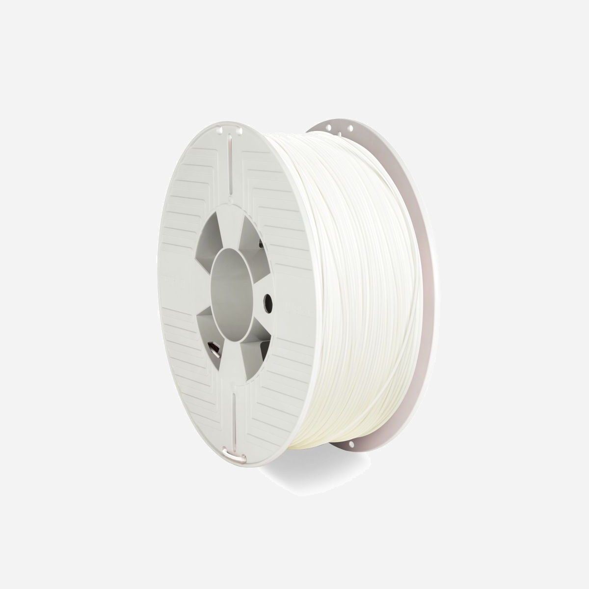 Filament Verbatim PLA Blanc 1.75mm 1kg (Ref. 55315) : Extrusion 210°C, Longueur 335m, Module d'élasticité 63MPa, Point de Transition Vitreuse 58°C, RAL 9003 - Verbatim 55315. Matériau d'impression: Acide polylactique (PLA), Couleurs d'impression: Blanc, Compatibilité de marque: Toutes marques. Poids: 1 kg, Diamètre: 1,75 mm, Longueur de câble: 335 m. Quantité: 1 pièce(s), Type d'emballage: Boîte