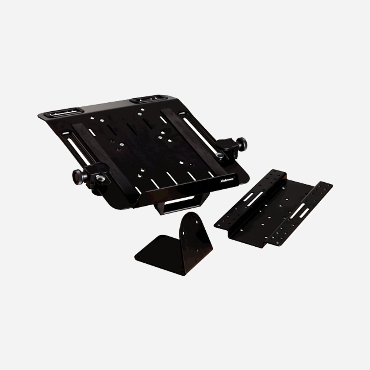 Fellowes Vista Kit d'Extension pour Bras Professional Series - Support Écran jusqu'à 17" (43.2cm), Charge Max 4.5kg, VESA 75/100, Fixation Bureau Acier Noir - Fellowes Vista Kit complémentaire porte ordinateur pour bras Professional Series. Capacité de charge maximale: 4,5 kg, Taille maximale de l’écran: 43,2 cm (17"). Couleur du produit: Noir