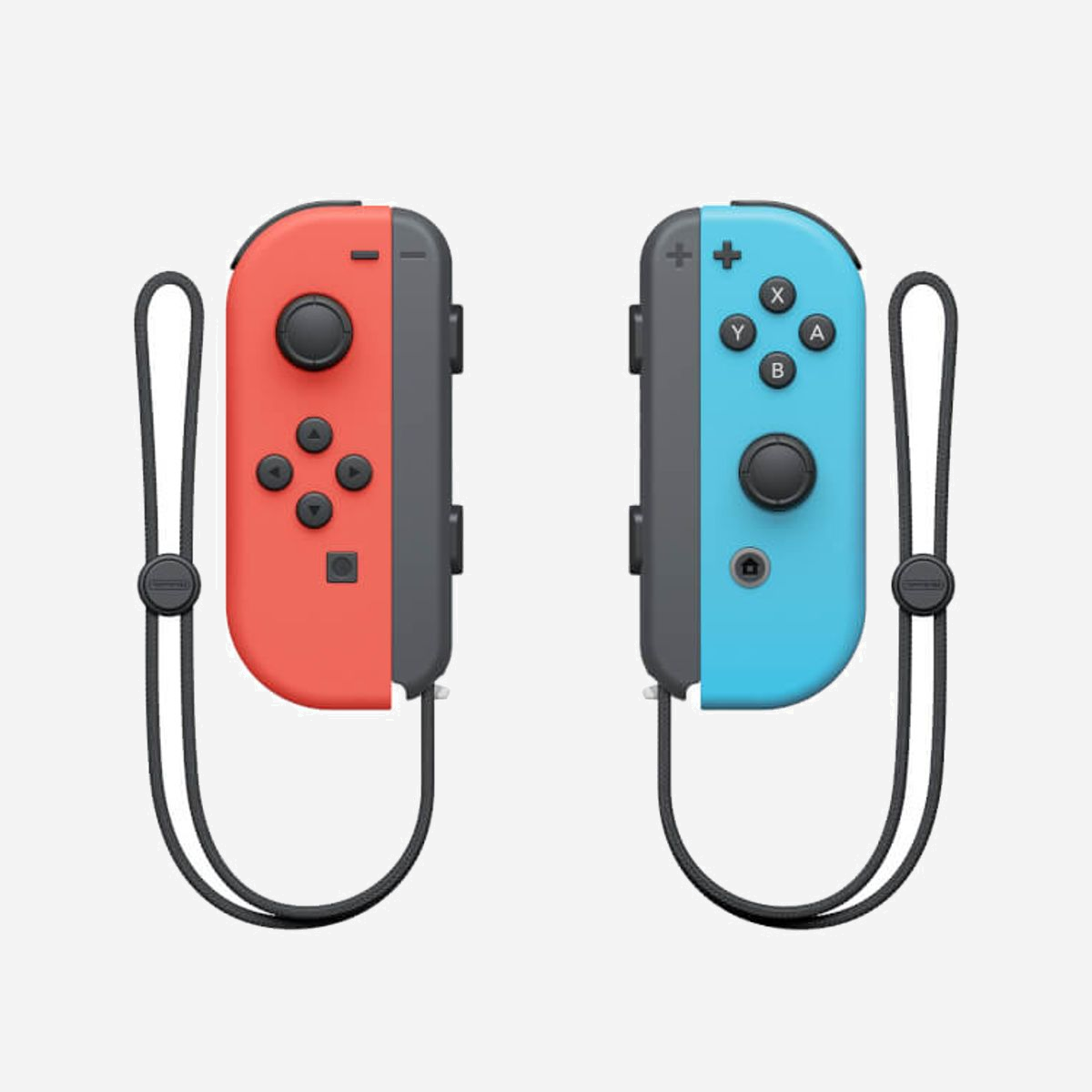 Nintendo Joy-Con Bleu/Rouge Bluetooth pour Nintendo Switch, contrôle analogique/numérique, accéléromètre & gyroscope, batterie 20h - Nintendo Joy-Con. Type d'appareil: Manette de jeu, Plates-formes de jeux prises en charge: Nintendo Switch, Touches de fonction de contrôle de jeux: Croix directionnelle. Technologie de connectivité: Sans fil, Interface de l'appareil: Bluetooth, Modèle du Bluetooth: 3.0+HS. Couleur du produit: Bleu, Rouge, Certification: CE. Source d'alimentation: Batterie, Type de batterie: Intégré, Autonomie maximum de la batterie: 20 h. Largeur: 35 mm, Profondeur: 28 mm, Hauteur: 102 mm