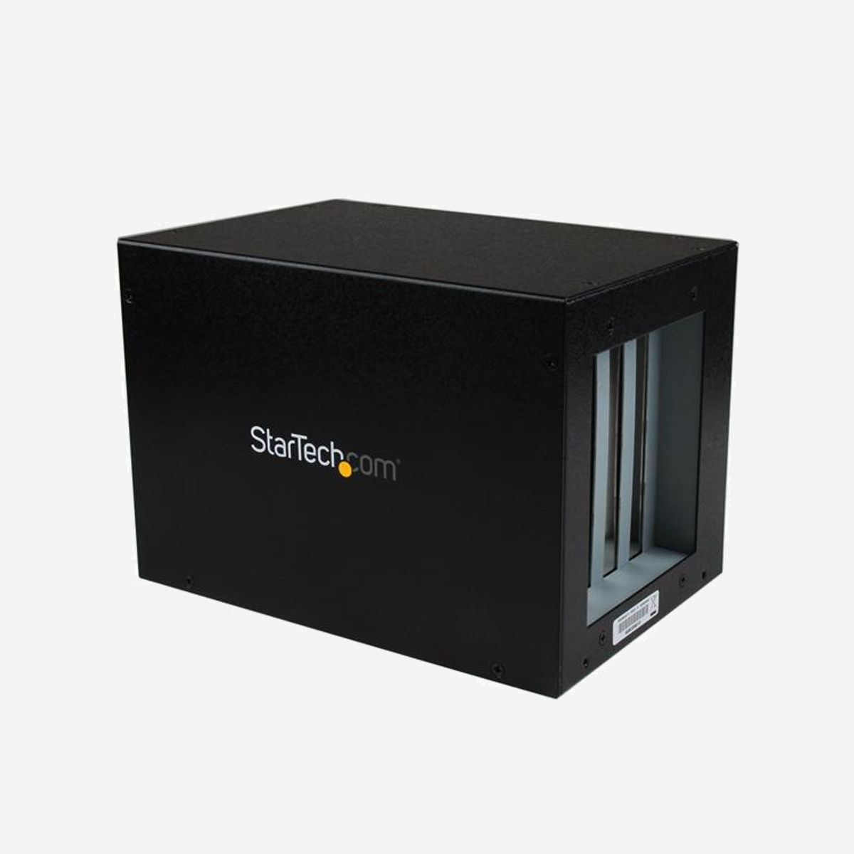 StarTech.com PEX2PCI4 : Châssis d'Extension PCI Express vers 4 Ports PCI (32-bit/33MHz) - Bande Passante 250 Mo/s - PCIe x1 - Noir - Ajoutez quatre slots d'extension PCI externes à un ordinateur de bureau<br/><br/>Le châssis d’extension innovant PCI Express vers PCI de StarTech.com offre une solution rapide et simple à l’évolutivité E/S sur quasiment tous les systèmes compatibles PCI Express (PCIe). Grâce à l'ajout de logements PCI externes à un serveur, une station de travail ou un ordinateur portable, cette méthode économique et rapide consistant à ajouter uniquement des cartes PCI supplémentaires sur un serveur ou une station de travail ou à fournir une plateforme permettant d’échanger des cartes d’extension PCI entre une configuration fixe et mobile, est idéale pour optimiser les capacités d’E/S des systèmes nouveaux ou existants.<br/><br/>Le châssis d’extension externe permet d’ajouter quatre logements PCI (32 bit/33 MHZ) à un ordinateur hôte, via une seule connexion PCI Express. Le châssis fournit une bande passante totale jusqu'à 250 Mo/s à partir de la carte contrôleur hôte x1 PCIe, ce qui permet à l’ordinateur hôte de fonctionner comme si les cartes dans le châssis d’extension étaient directement connectées à la carte mère. La carte contrôleur PCIe se connecte directement au boîtier d'extension PCI à l'aide d'un câble DVI fourni pour garantir une connexion fiable et de haute qualité.<br/><br/>Le châssis d’extension est une solution d’extension E/S fiable qui bénéficie de la garantie StarTech de 2-ans et d’une assistance technique gratuite à vie.<br/><br/>The StarTech.com Advantage<br/>