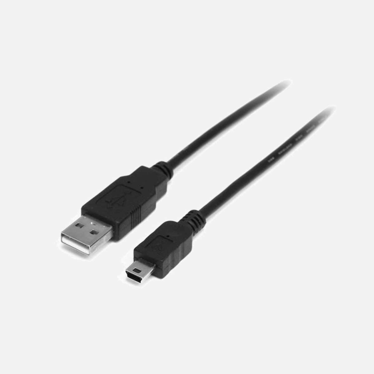 StarTech.com Câble USB 2.0 A vers Mini-B Mâle/Mâle, 1m, Noir, 480Mb/s, AWG28, Blindage Mylar, Connecteurs droits, RoHS, CE, REACH - Connectez votre appareil portable (Mini USB) à un ordinateur hôte par le biais d'une fente standard USB 2.0 de type A<br/><br/>Le câble Mini USB A vers Mini B USB2HABM1M (1 m) est muni d'un connecteur mâle USB de type A (4 broches) et d'un connecteur mâle Mini B (5 broches). Il peut prendre en charge des vitesses de transfert de données USB 2.0 haute vitesse jusqu'à 480 Mb/s.<br/>Remplacement de qualité supérieure pour brancher des caméras numériques à l'ordinateur hôte, ce câble Mini USB 2.0 durable constitue également un moyen peu coûteux de maximiser le transfert de fichiers de votre lecteur MP3, PDA ou caméscope numérique.<br/>Avec sa conception recherchée et ses matériaux de qualité supérieure, le câble USB 2.0 A vers Mini B est idéal pour les transferts de données numériques pures, ainsi que d'images et de sons naturels à haute vitesse.<br/><br/>The StarTech.com Advantage<br/>