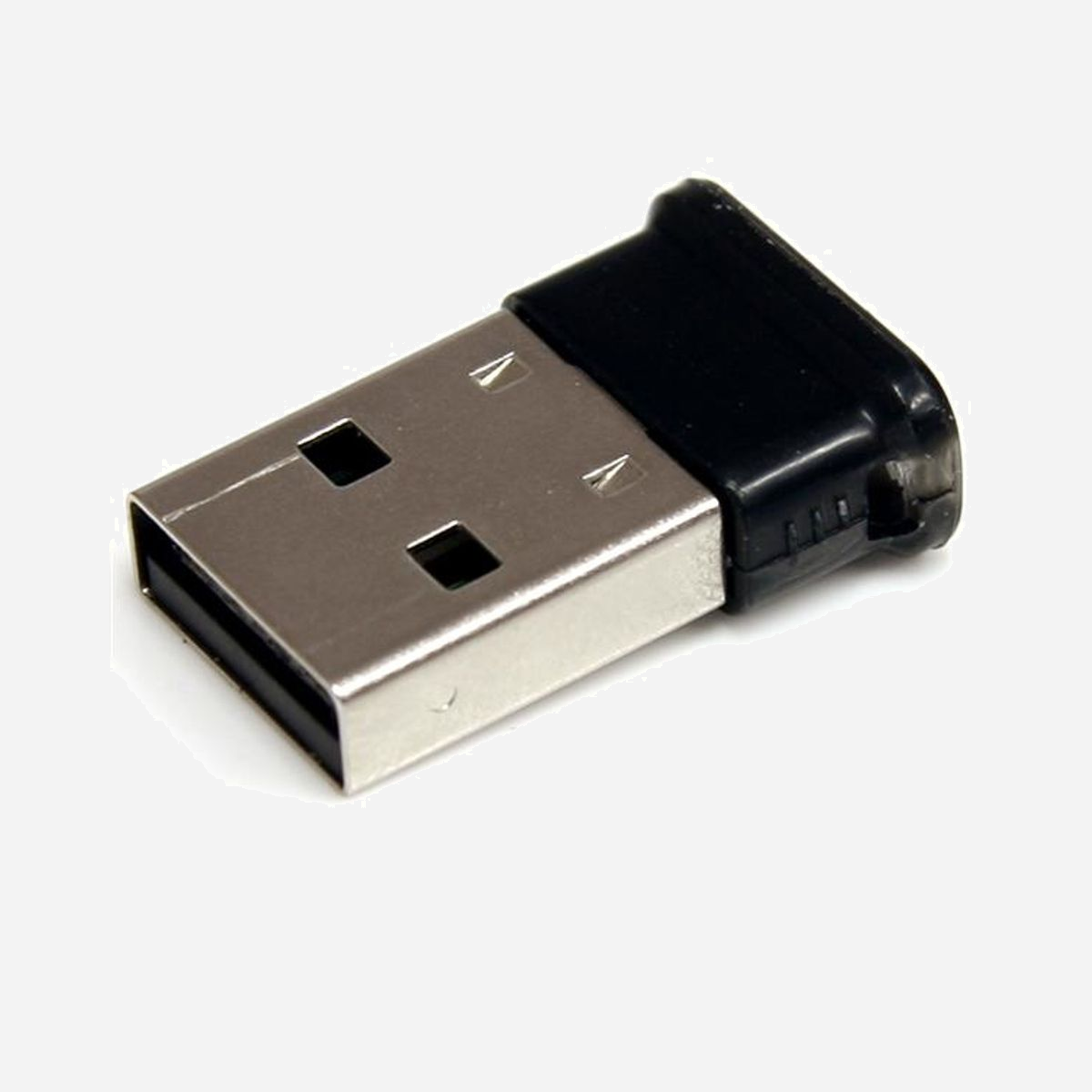 StarTech.com Adaptateur USB Bluetooth 2.1 + EDR, Portée 100m, 3 Mbit/s, Chipset CSR BC0401PC08, Compatible Windows/macOS, USBBT1EDR2 - Ajoutez à votre ordinateur un Bluetooth 2.0 avec capacités EDR, par USB<br/><br/>L'adaptateur Bluetooth USB vers catégorie 1 avec EDR USBBT1EDR2 est un adaptateur minuscule qui ajoute des capacités Bluetooth à l'ordinateur par port USB. Il permet de connecter des appareils sans fil à une distance maximale de 100 m, avec une consommation d'énergie minimale.<br/><br/>L'adaptateur Bluetooth-USB prend en charge les spécifications Bluetooth v2.1 ainsi que la technologie Enhanced Data Rate (EDR) pour les vitesses de transfert supérieures à 3 Mb/s. Le format compact de l'adaptateur le rend portable et non encombrant lorsqu'il est branché à un ordinateur. Bénéficie de la garantie StarTech.com de 2 ans et de l’assistance technique à vie gratuite.<br/><br/>The StarTech.com Advantage<br/><br/>- Bluetooth v2.1 + EDR conforme aux vitesses de transfert jusqu'à 3 Mb/s et rétrocompatible avec les appareils Bluetooth plus anciens<br/>- Le transcepteur de catégorie 1 a une portée étendue de 100 m pour de nombreuses applications commerciales et industrielles.<br/>- Format ultra-compact pour une portabilité facile et une installation sans encombrement dans la plupart des scénarios