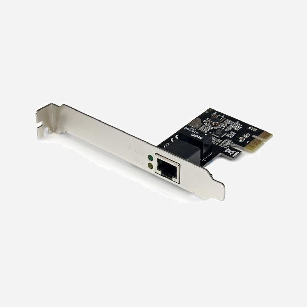StarTech.com ST1000SPEX2 : Carte Réseau PCI Express Gigabit Ethernet, port RJ45 10/100/1000BaseT(X), support Jumbo Frame 9K, compatible Windows/macOS/Linux - Ajoute un port Ethernet 10/100/1000Mbps à tout PC via un emplacement PCI Express<br/><br/>La carte réseau PCI-E Gigabit Ethernet ST1000SPEX2 ajoute un port Ethernet RJ45 compatible 10/100/1 000 Mb/s à un client, serveur ou poste de travail PCI Express, fournissant ainsi une interface réseau supplémentaire ou de rechange pratique.<br/><br/>Conformité aux normes IEEE 802.3/u/ab avec prise en charge des 9K trames étendues, du marquage VLAN et du Wake On LAN (WOL), cet adaptateur serveur/NIC Gigabit Ethernet polyvalent offre une performance à toute épreuve.<br/><br/>En outre, la carte inclut des supports pleine hauteur et faible encombrement/demi-hauteur pour pouvoir être installée dans toute une gamme de châssis d'ordinateur/de serveur, quel que soit leur format.<br/><br/>The StarTech.com Advantage<br/>