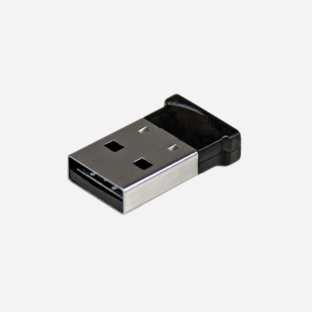 StarTech.com Adaptateur USB Bluetooth 4.0 Classe 1, 3 Mbit/s, Portée 50m, CSR8510A10, Compatible Windows/macOS/Linux, USBBT1EDR4 - Ajoutez des capacités Bluetooth 4.0 à un ordinateur portable ou de bureau via USBLe dongle USB vers Mini Bluetooth® de catégorie 1 USBBT1EDR4 vous permet d'ajouter des capacités sans fil Bluetooth à un ordinateur portable ou de bureau via USB, avec la prise en charge de distances de transfert pouvant atteindre 50 m.Conforme à la norme Bluetooth 4.0 LE +EDR, cet adaptateur USB Bluetooth offre des vitesses de transfert jusqu'à 3 Mb/s et une faible consommation d'énergie. Ce transmetteur Bluetooth Smart Ready représente un moyen efficace de connecter la gamme de plus en plus étendue de périphériques Bluetooth Smart sur le marché, dont les derniers smartphones et tablettes Apple® et Android™. La norme Bluetooth v4.0 comprend également une sécurité accrue pour tous les transferts utilisant le chiffrement AES 128 bits.Appareil portable pratique, cet adaptateur ultra-compact est discret lorsqu'il est connecté à votre ordinateur portable; vous n'aurez donc pas à le retirer à chaque fois que vous rangez votre ordinateur dans son sac ou sa housse de transport. Il est également rétrocompatible avec les normes Bluetooth antérieures (v3.0, 2.0, 1.2 et 1.1) pour garantir la connectivité avec tous vos appareils Bluetooth.Bénéficie de la garantie StarTech.com de 2 ans et de l’assistance technique à vie gratuite.The StarTech.com Advantage
