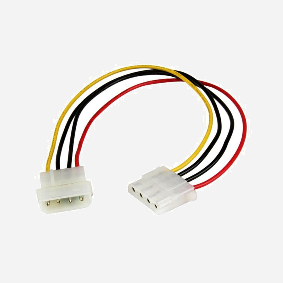 StarTech.com Rallonge d'Alimentation Molex LP4 30cm - Connecteurs LP4 Mâle/Femelle - Câble d'Extension LP4 4-Pin - RoHS/CE/REACH - Prolongez la longueur de votre connexion d'alimentation LP4 jusqu'à 30 cm<br/><br/>Le câble d'extension LP4POWEXT12 comporte 2 connecteurs d'alimentation LP4 à 4 broches (mâle et femelle). D'une longueur de 30 cm, il permet de prolonger vos connexions d'alimentation LP4 et de positionner vos périphériques (disque dur, lecteur DVD-ROM, carte d'extension; etc.) comme vous le souhaitez dans le boîtier du système.<br/><br/>Uniquement fait de matériaux de qualité supérieure et conçu pour une durabilité et une fiabilité optimales.<br/><br/>The StarTech.com Advantage<br/>