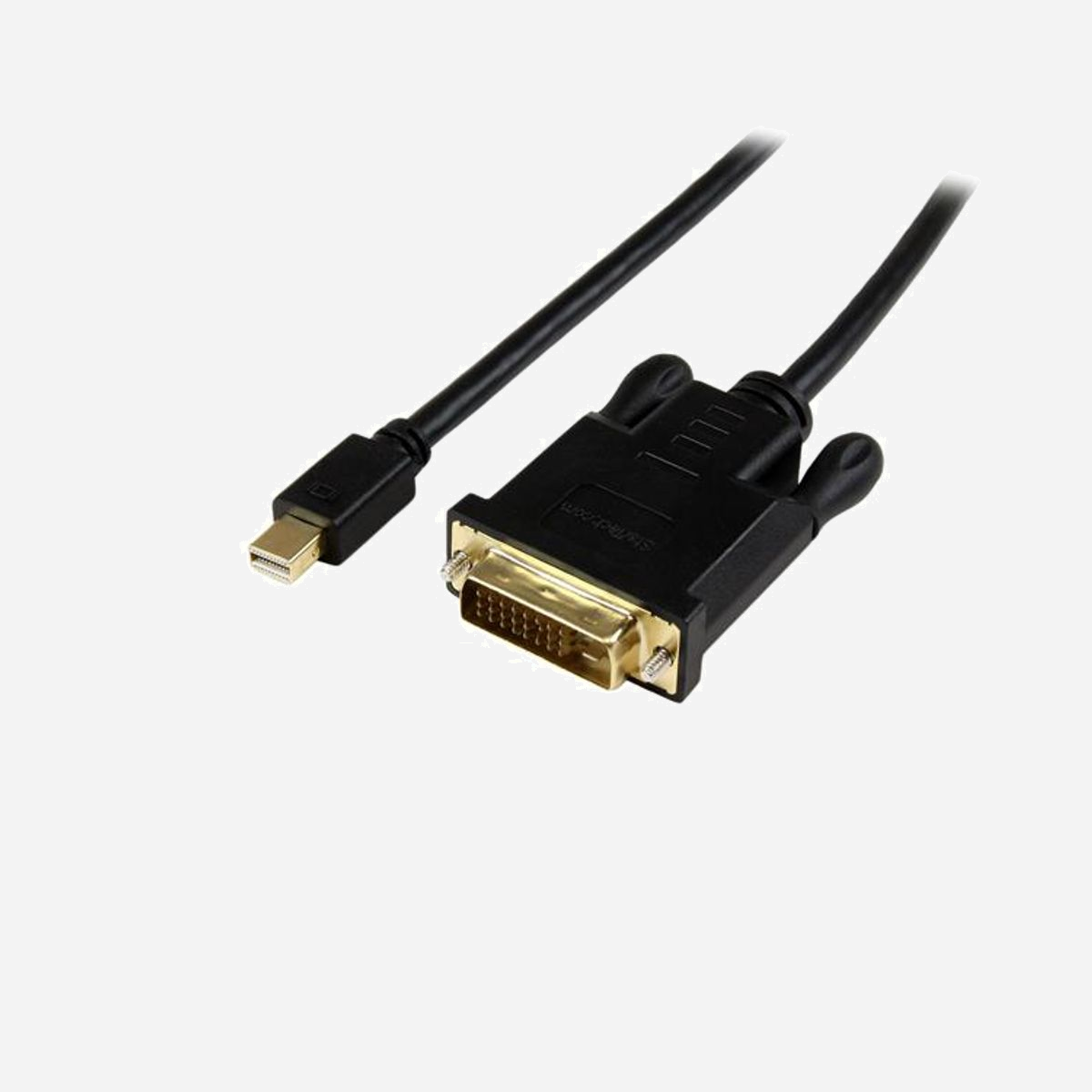 StarTech.com Câble Adaptateur Actif Mini DisplayPort 1.2 vers DVI-D Single Link 0.9m - Résolution Max 1920x1200 - Compatible Thunderbolt - MDP2DVIMM3BS - Eliminez les enchevêtrements de câbles inutiles grâce à cet adaptateur actif Mini DisplayPort vers DVI court, de 91 cm<br/><br/>Le câble adaptateur MDP2DVIMM3BS Mini DisplayPort vers DVI actif de 91 cm vous permet de connecter directement votre source vidéo Mini DP (telle que l'un de vos appareils MacBook® ou Microsoft® Surface™ Pro avec Mini DP) directement à un écran ou vidéoprojecteur DVI situé à proximité, tout en réalisant des économies sur les coûts d'adaptateurs supplémentaires et en éliminant l'excès de câble.<br/><br/>Pour une compatibilité garantie avec presque toute sortie Mini DisplayPort, l'adaptateur actif Mini DisplayPort vers DVI prend en charge les signaux DisplayPort multimode (DP++) et monomode. Ainsi, contrairement aux adaptateurs passifs, le modèle MDP2DVIMM3BS peut même être utilisé avec les cartes graphiques qui ne peuvent pas fournir des signaux de sortie DP++ multimodes, comme les cartes ATI® Eyefinity.<br/><br/>Compatible avec Intel® Thunderbolt™, lorsqu'il est directement connecté à un port E/S DisplayPort sur Thunderbolt™, cet adaptateur prend en charge des résolutions d'écran pouvant atteindre 1920 x 1200.<br/><br/>Remarque :<br/><br/>Cet adaptateur n’est pas compatible avec l’écran Apple Cinema Display.<br/><br/>The StarTech.com Advantage<br/>
