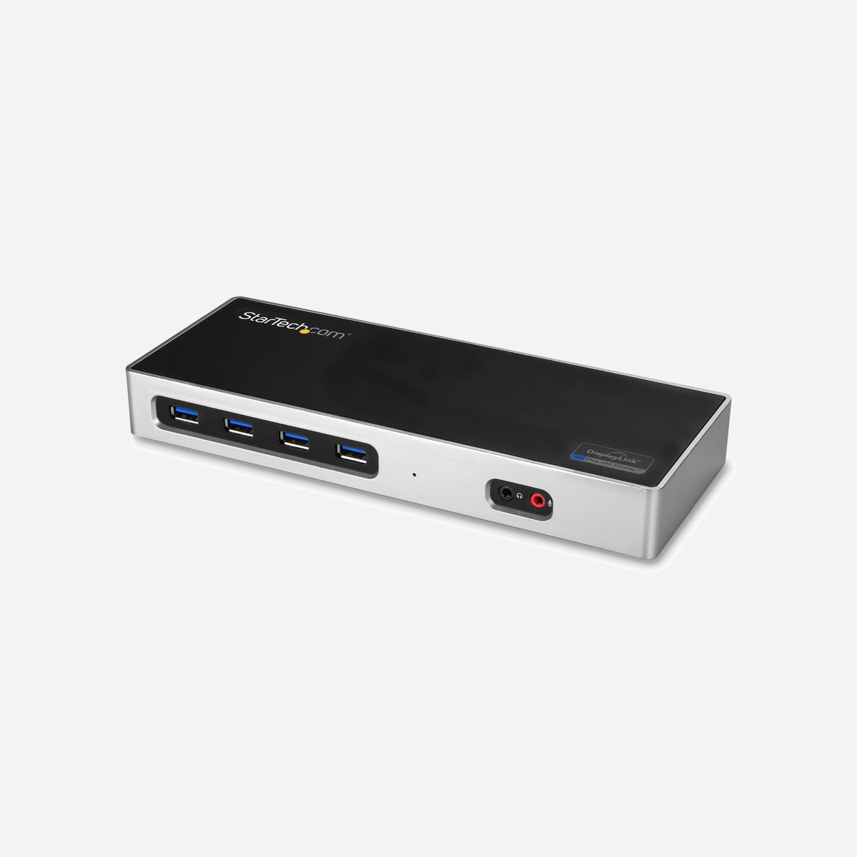 StarTech.com DK30A2DH Station d'accueil USB-C/USB-A Double 4K60Hz DisplayPort/HDMI - 6x USB 3.0 - GbE - Windows/macOS - Chipset DisplayLink DL-6950 - Station d'accueil pour PC portable | Mac et Windows® | DisplayPort et HDMI | 4K 60 Hz<br/><br/>Cette station d'accueil PC double 4K procure une grande flexibilité pour la configuration de votre poste de travail. La docking station USB C prend en charge les ordinateurs portables équipés de ports USB-C et USB-A et accepte différentes combinaisons d'écrans DisplayPort et HDMI 4K Ultra HD.<br/><br/>Améliorez votre productivité grâce à la vidéo double 4K 60 Hz<br/><br/>Idéale pour les applications riches en détails graphiques, cette station d'accueil PC double 4K 60 Hz améliore votre productivité en étendant les fonctionnalités de l'écran de votre ordinateur portable sur deux écrans 4K Ultra HD. La station d'accueil pour ordinateur portable est compatible avec DisplayLink® afin d'assurer la prise en charge d'écrans haute résolution. Vous pouvez ainsi ajouter deux écrans 4K 60 Hz grâce à une seule connexion USB.<br/><br/>La station d'accueil double 4K vous permet de connecter :<br/><br/>• 2 écrans DisplayPort 4K (jusqu'à 4096 × 2160p à 60 Hz)<br/>• 2 écrans HDMI 4K (jusqu'à 4096 × 2160p à 60 Hz)<br/>• 1 écran 4K DisplayPort + 4K HDMI (jusqu'à 4096 × 2160p à 60 Hz)<br/><br/>Se connecte aux ordinateurs portables équipés de ports USB-C et USB-A<br/><br/>La station d'accueil PC USB 3.0 prend en charge les ordinateurs portables Mac et Windows équipés de ports USB-C et USB-A. Vous pouvez ainsi connecter les ordinateurs portables équipés de la nouvelle technologie USB-C ou Thunderbolt™ 3, ou prolonger la durée de vie des ordinateurs portables USB 3.0 (Type-A) existants.<br/><br/>Toutes les connexions dont vous avez besoin<br/><br/>Cette station d'accueil USB-A et USB-C vous permet de transformer votre ordinateur portable Mac ou Windows en poste de travail complet grâce à six ports USB 3.0 (Type-A), un port Gigabit Ethernet et des ports audio 3,5 mm pour casque et microphone distincts, le tout avec un seul câble.<br/><br/>The StarTech.com Advantage<br/>