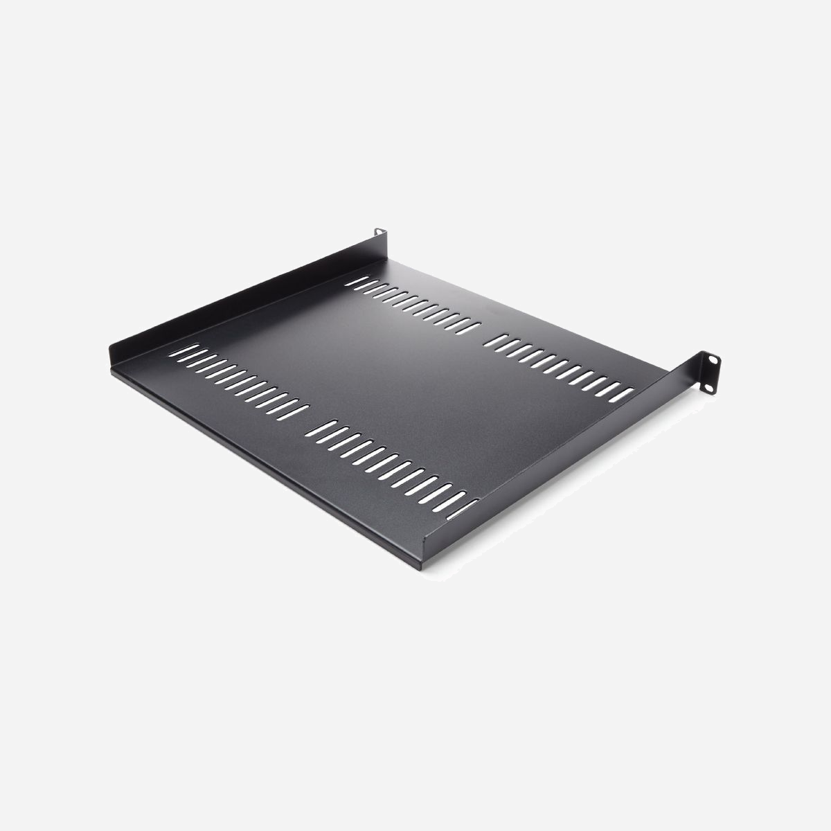 StarTech.com Étagère Rack Serveur 1U Cantilever Ventilé 19" Acier 20kg 406.4mm Profondeur - CABSHELF116V - Conforme RoHS - Ajoutez une étagère de rack serveur 1U robuste à pratiquement tout type de rack ou d'armoire<br/><br/>Cette étagère 1U pour rack vous permet d'ajouter 400 mm d'espace plat à tout rack ou toute armoire serveur compatible EIA-310. L'étagère est ventilée pour améliorer la circulation de l'air et réduire les températures dans votre rack.<br/><br/>Garantissez la sécurité de vos équipements<br/><br/>Cette étagère fixe robuste supporte des équipements pesant jusqu'à 20 kg. De plus elle est construite à l'aide d'un acier laminé à froid de qualité commerciale SPCC.<br/><br/>Optimisez votre espace<br/><br/>L'étagère cantilever 1U vous permet d'optimiser votre espace de travail en vous offrant la possibilité d'installer des équipements sur votre rack plutôt que d'encombrer votre bureau ou votre environnement de travail. C'est la solution parfaite pour votre environnement de petit bureau et de bureau personnel, votre salle de serveurs ou toute autre pièce où l'espace disponible est limité.<br/><br/>Installation personnalisée<br/><br/>Vous pouvez installer l'étagère ventilée 1U pour rack à n'importe quelle hauteur pour obtenir une surface stable sur laquelle vous pouvez placer votre équipement qui ne se monte pas en rack ou stocker vos outils.<br/><br/>The StarTech.com Advantage<br/>