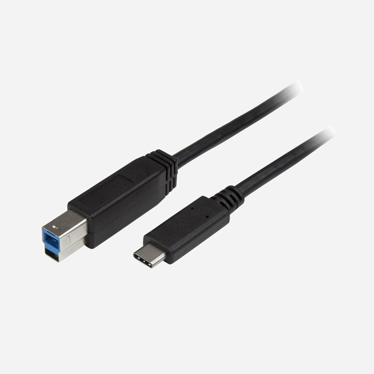 StarTech.com Câble USB-C vers USB-B 2m USB 3.2 Gen 1 (5Gbps) M/M, PVC Noir, AWG 22/30, Blindage, CE - USB315CB2M - Connectez vos appareils USB 3 USB-B à votre ordinateur USB Type-C ou Thunderbolt 3<br/><br/>Ce câble USB-C™ vers USB-B vous permet de connecter vos périphériques USB 3.0, tels qu'une imprimante, un disque dur externe ou une station d'accueil; à votre tablette ou ordinateur portable USB Type-C™. Ce câble est également compatible avec les ports Thunderbolt™ 3.<br/><br/>Remarque : USB 3.0 est synonyme de USB 3.2 Gen 1 (5 Gb/s).<br/><br/>The StarTech.com Advantage<br/>