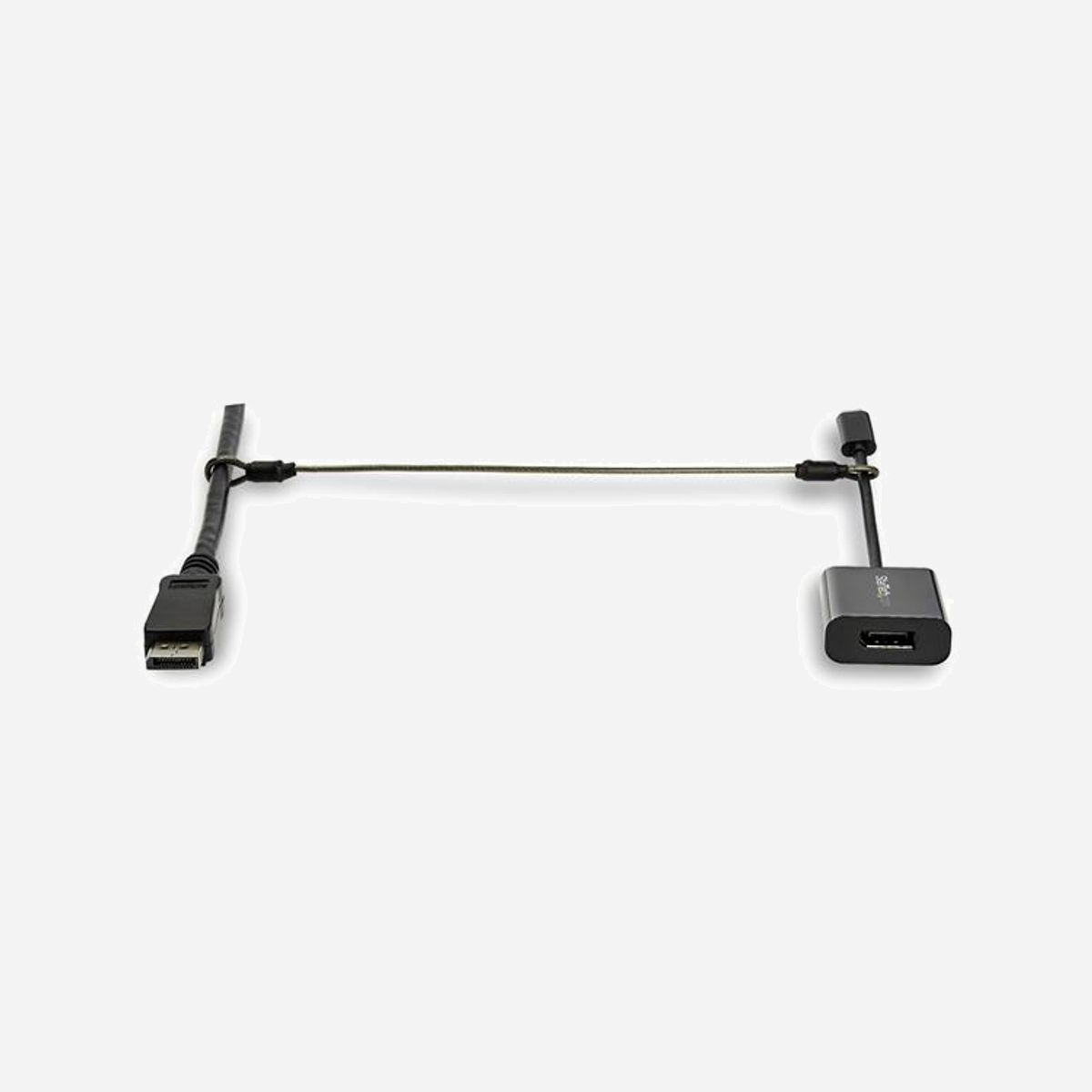 StarTech.com Kit de 10 Attaches de Sécurité Acier CONNLOCKPK10 - 300mm, Ø2.2mm, Revêtement PVC, avec 20 Viroles & Gaines Thermorétractables, REACH/TAA/RoHS - Attaches universelles pour câbles et adaptateurs | Housses thermorétractables incluses<br/><br/>Sécurisez les câbles et les adaptateurs dans les salles de conférence, aux postes de travail et ailleurs afin d'éviter les vols de matériel coûteux ou les pertes accidentelles. Ces attaches de sécurité en acier protègent votre matériel en vous permettant d'attacher vos câbles et vos adaptateurs les uns aux autres.<br/><br/>Protégez votre investissement<br/><br/>Le lot de 10 attaches de câble universelles vous offre un moyen simple et économique de réduire le besoin de remplacer constamment les câbles dans les halls, les parties communes, les espaces de travail et de réunion. Ces attaches sécurisent vos câbles et adaptateurs, et permettent de ranger les câbles en vous assurant de toujours disposer de l'adaptateur ou du câble adéquat au bon endroit.<br/><br/>La force de l'acier<br/><br/>Les attaches de câbles et adaptateurs sont constitués d'un acier durable avec un revêtement en PVC ; ils constituent ainsi une méthode de dissuasion efficace contre le vol.<br/><br/>Installation rapide et facile<br/><br/>Le câble de sécurité en acier flexible est facile à enrouler autour de vos câbles ou adaptateurs et à fixer avec les bagues en aluminium, ceci à l'aide d'une pince à dénuder standard (non fournie). Pour une utilisation polyvalente, vous pouvez couper les attaches de câble de 300 mm à la longueur souhaitée à l'aide d'une pince coupante (non fournie). L'attache en acier ne limite pas l'espace requis, ni l'utilisation du câble ou de l'adaptateur.<br/><br/>Design attrayant<br/><br/>En option, vous pouvez recouvrir les bagues en aluminium avec la gaine thermorétractable noire (incluse).<br/><br/>The StarTech.com Advantage<br/>
