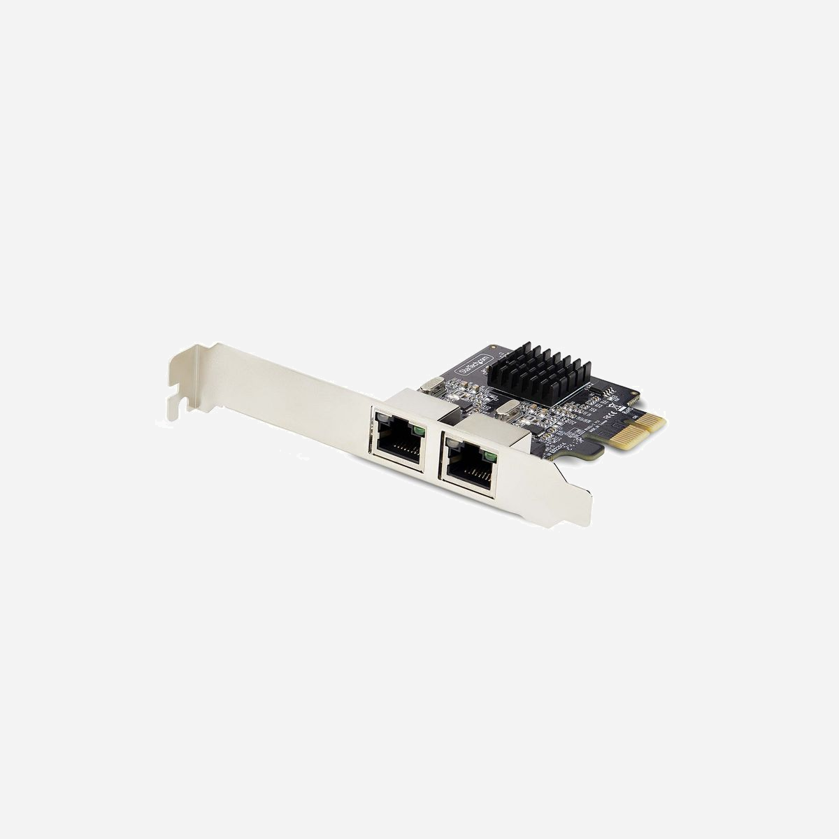 Carte Réseau StarTech.com ST1000SPEXD4T PCIe Gigabit 2 Ports Realtek RTL8111H 10/100/1000Mbps, compatible Windows, Windows Server, Linux, Jumbo Frames 9K - Ajoutez deux ports Ethernet 10/100/1000Mbps à n'importe quel PC par le biais d'un slot PCI Express<br/><br/>Cette carte Ethernet Gigabit compatible TAA ajoute deux interfaces Ethernet gigabit à un ordinateur de bureau ou un serveur.<br/><br/>Compatible Plug And Play<br/><br/>Cette carte d'interface réseau à 2 ports est compatible plug-and-play, avec des pilotes qui s'installent automatiquement sur les principaux systèmes d'exploitation tels que Windows, Windows Server et Linux. Elle est compatible avec les plateformes matérielles Intel et AMD équipées de slots PCI Express x1, x2, x4, x8 ou x16.<br/><br/>Performance et Gestion<br/><br/>Cette carte réseau dispose d'indicateurs LED de vitesse de lien et d'activité pour une vérification visuelle de la vitesse du réseau et le diagnostic des problèmes.<br/><br/>Cet adaptateur réseau PCIe prend en charge des trames jumbo de 9K pour minimiser la surcharge de paquets, le Wake-on-LAN (WoL) pour le démarrage à distance du système, l'auto-négociation entre 10/100/1000 Mbps, et les VLANs pour une gestion simplifiée du réseau.<br/><br/>Adaptation Universelle<br/><br/>La carte réseau PCI Express comprend un support de profil standard préinstallé pour les ordinateurs de bureau et serveurs de taille standard, ainsi qu'un support bas profil pour la compatibilité avec les ordinateurs de petit format.<br/><br/>The StarTech.com Advantage<br/>