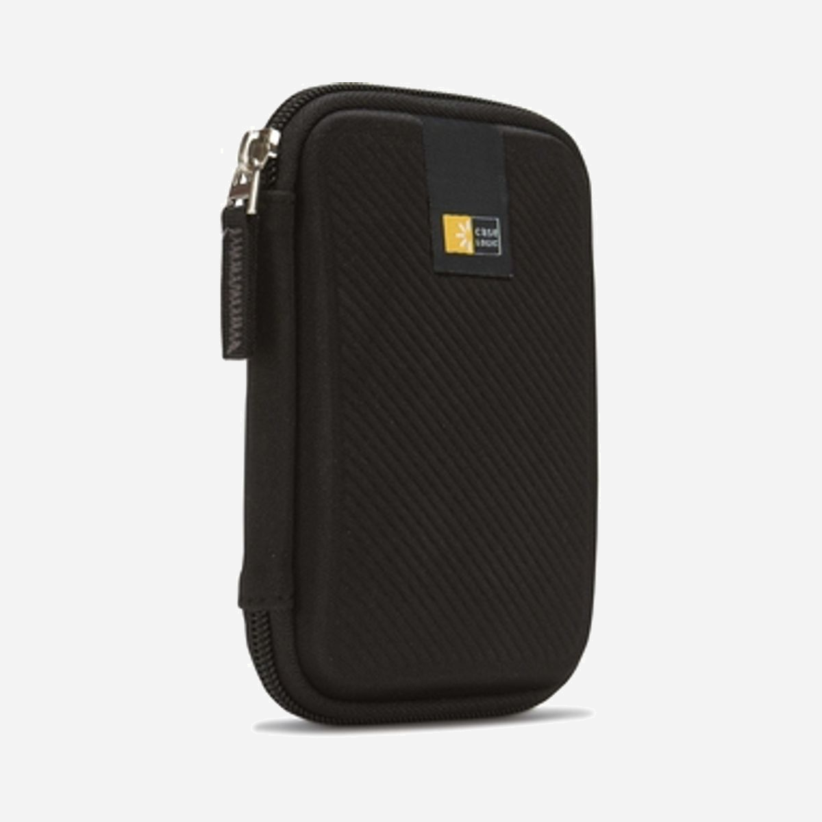 Case Logic EHDC-101 Noir Polyester - Étui de protection 89x30x135mm, 80g, Code SH 84733080 pour disque dur externe ou accessoires électroniques - Case Logic EHDC-101 Black. Matériel: Polyester, Couleur du produit: Noir. Poids: 80 g, Dimensions intérieures (L x P x H): 89 x 30 x 135 mm