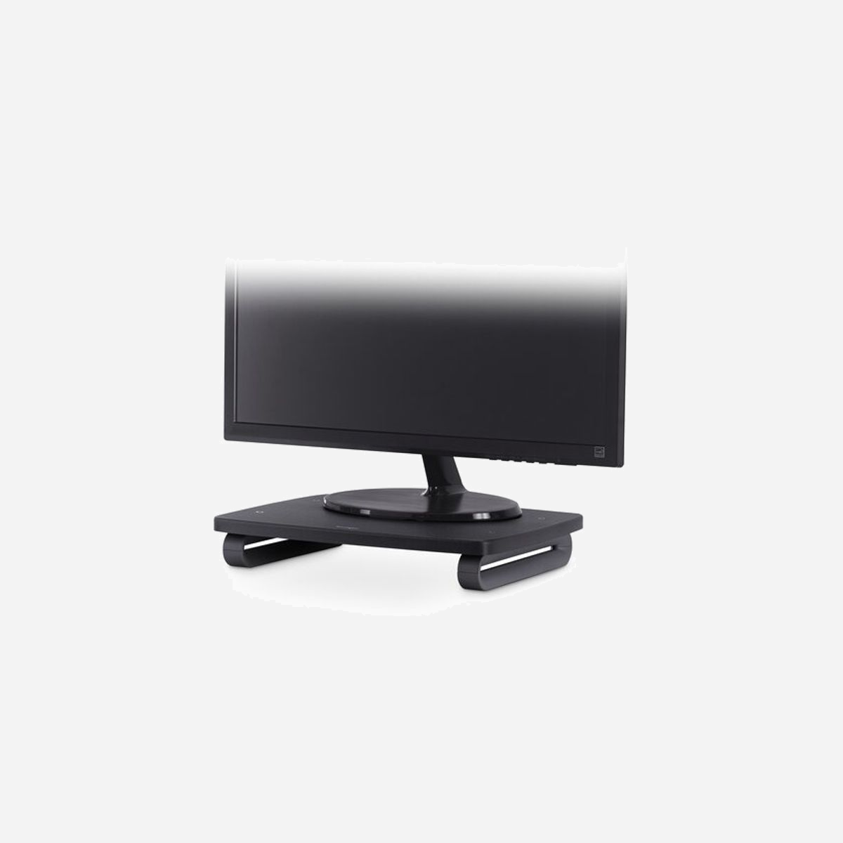 Kensington Support Écran SmartFit Plus K52786WW Noir - Bureau, Ajustable 7.5-15cm, Max 24", Charge 36.2kg, Base 41.1x32.3cm - Faites confiance à une marque profitant de 20 ans d’expérience en ergonomie pour sélectionner le support qui conviendra le mieux à votre bureau. Le système SmartFit breveté de Kensington vous permet de placer votre écran au bon endroit, sans devoir faire appel à un spécialiste, afin de soulager votre nuque, votre dos et vos yeux. Le support extra-large peut être positionné à 3 hauteurs différentes. De plus, il est possible de stocker des éléments sous celui-ci et, ainsi, d’optimiser votre espace de travail.<br><br>Système SmartFit® permettant d’adapter la hauteur de votre écran à l’aide des élévateurs et après avoir identifié la couleur appropriée<br>3 hauteurs (entre 7,5 et 15 cm)<br>Support permettant de positionner l’écran au niveau des yeux afin de réduire la fatigue oculaire et les tensions du cou<br>Plateforme universelle extra-large pouvant accueillir n’importe quel écran pesant jusqu’à 35 kg et d’une taille de 24 pouces au maximum<br>Distance de 29 cm entre les pieds du support permettant de stocker des accessoires et documents afin d’optimiser l’espace de travail