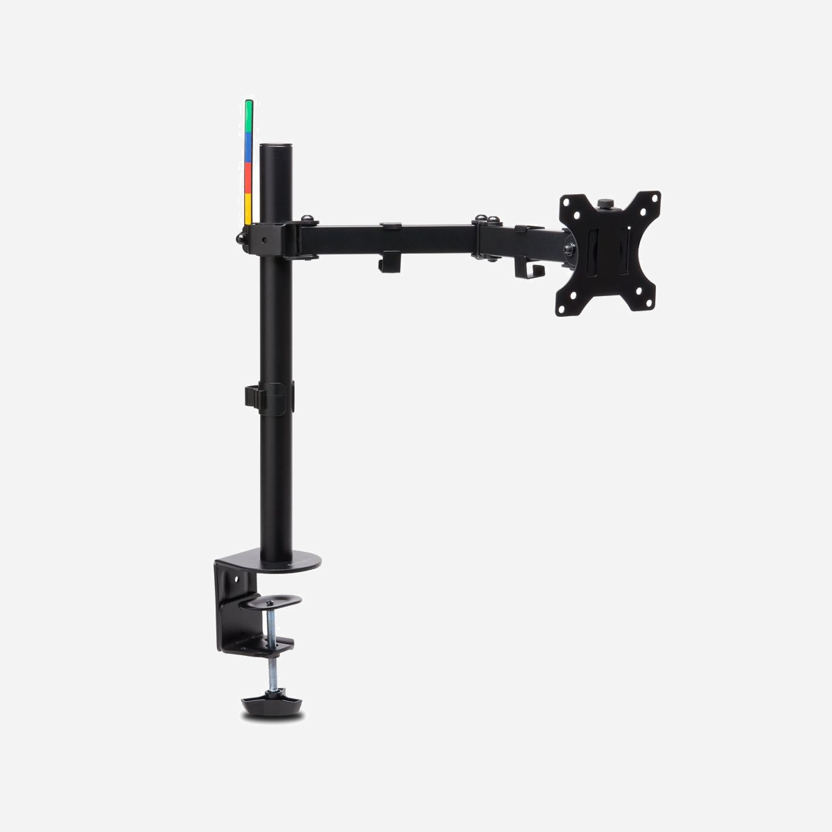 Kensington Bras Support Ecran SmartFit® Ergo K55408WW, 34" max, 8kg, VESA 75/100mm, +/-45° Inclinaison, Pivot 90°, Rotation 180°, Aluminium/Acier - Le bras étendu SmartFit® Ergo pour écran simple est stable et robuste, ce qui facilite le réglage de sa hauteur et de sa distance par rapport aux yeux. Désencombrez votre bureau et améliorez son ergonomie en même temps ! Profitez d’un confort maximal avec un pivot de 90°, une rotation de l’écran de 180° (en mode portait ou paysage), une inclinaison de plus ou moins 45°, et une portée allant jusqu’à 399 mm. Le serre-joint et le passe-câble en métal sont faciles à installer et n’endommageront pas votre bureau. Compatible avec les écrans jusqu’à 8 kg et 34.<br><br>Grâce à SmartFit®, il n’a jamais été aussi simple de trouver la hauteur adaptée à vos besoins. Posez simplement votre main sur le graphique fourni pour identifier la couleur vous correspondant et réglez le bras en fonction !<br>Profitez d’un confort maximal avec un pivot de 90°, une rotation de l’écran de 180° (en mode portait ou paysage) et une*inclinaison de plus ou moins 45°.<br>Le bras extensible permet d’ajuster aisément la distance du moniteur (jusqu’à 399 mm).<br>Le serre-joint et le passe-câble en aluminium et acier durables fournis sont moins encombrants, faciles à installer, et n’endommageront pas votre bureau.<br>La plaque de montage VESA 75/100 rapidement détachable prend en charge les écrans mesurant jusqu’à 34" et pesant jusqu’à 8 kg.<br>Le système de gestion des câbles permet de désencombrer le bureau.