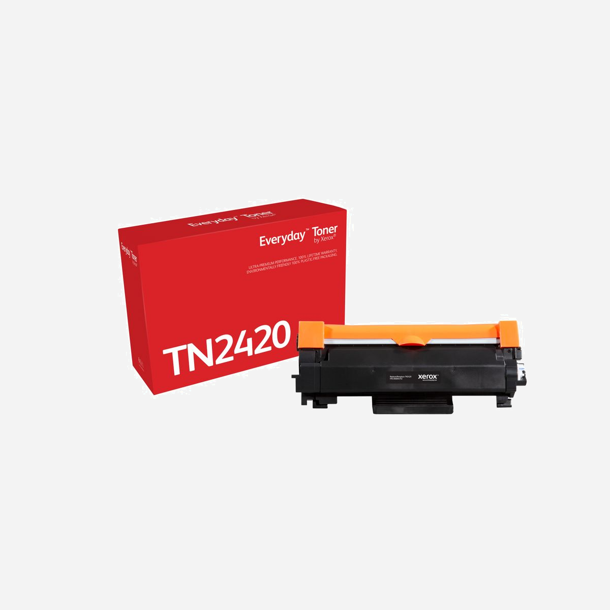 Toner Xerox Everyday 006R04792 Compatible Brother TN2420 Noir Standard, pour DCP-L2510/L2530/L2550, HL-L2310/L2350/L2370/L2375, MFC-L2710/L2730/L2750 - Le toner Everyday™ de Xerox vous permet d’économiser 50 % à 60 % par rapport au toner d’origine tout en vous offrant la performance, la qualité et la fiabilité de Xerox avec une garantie à vie. Et ça, ça n’a pas de prix.