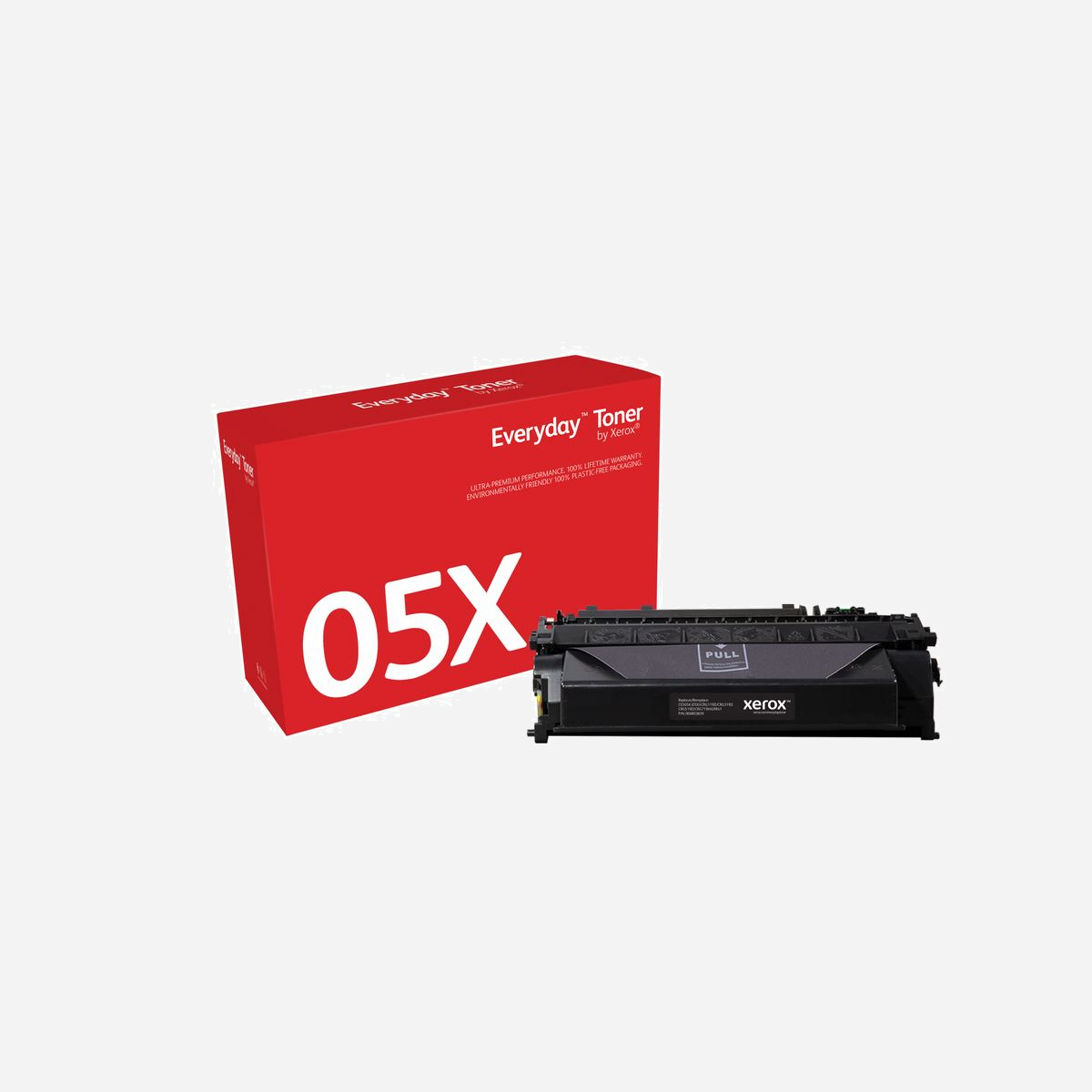 Xerox 006R03839 Toner Noir Compatible HP LaserJet P2055 (CE505X/CRG-119II/GPR-41) 6500 pages, Technologie Laser - Le toner Everyday™ de Xerox vous permet d’économiser 50 % à 60 % par rapport au toner d’origine tout en vous offrant la performance, la qualité et la fiabilité de Xerox avec une garantie à vie. Et ça, ça n’a pas de prix.