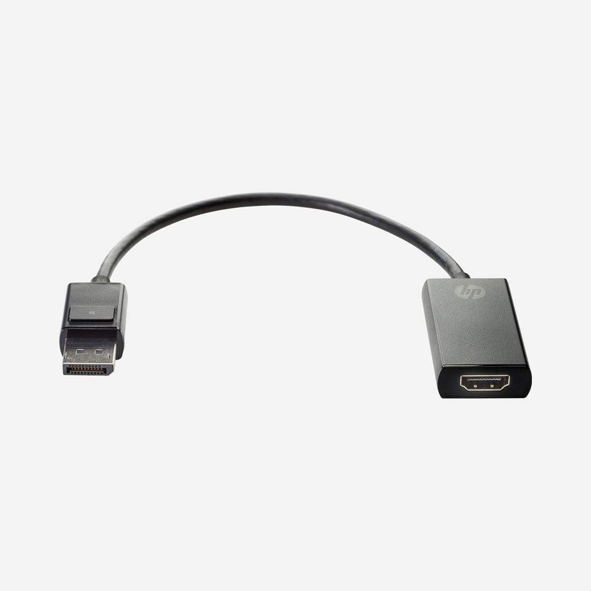 HP Adaptateur DisplayPort 1.4 mâle vers HDMI Type A femelle True 4K, 60Hz, Noir, 38g, usage professionnel (Référence 2JA63AA) - <br>Tirez le meilleur parti des ports disponibles de votre ordinateur de bureau professionnel HP ou d’une station de travail HP avec l’adaptateur HP DisplayPort vers HDMI True 4K, qui convertit la sortie DisplayPort™ de votre ordinateur en HDMI pour une connexion rapide et facile à une large gamme de périphériques multimédia pouvant prendre en charge une résolution 4K avec un taux de rafraîchissement de 60 Hz.
