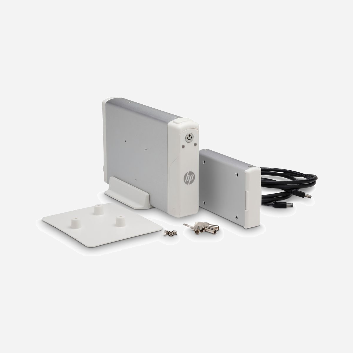 HP 2NR12A - Boîtier HDD Externe Argenté pour 1 Disque - 214x139.6x39mm - Température Opération 0-60°C - Usage Professionnel/Entreprise - HP 2NR12A. Type de produit: Boîtier HDD. Nombre d'unités de stockage pris en charge: 1. Couleur du produit: Argent
