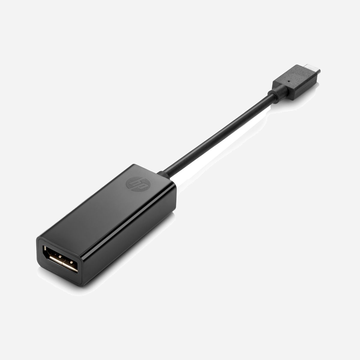 Adaptateur HP USB-C vers DisplayPort (DP) Noir - 4SH08AA - 15.2 x 23.6 x 180 mm - 32.3g - Compatible Windows, macOS, Linux - HP USB-C-zu-DP-Adapter. Couleur du produit: Noir. Largeur: 15,2 mm, Profondeur: 23,6 mm, Hauteur: 180 mm. Quantité: 1 pièce(s)