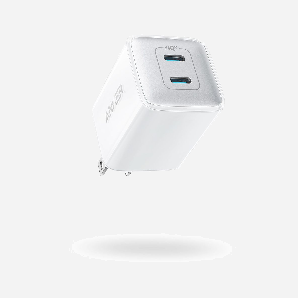 Anker 521 Nano Pro A2038G21 - Chargeur secteur 40W, 2 ports USB-C, 100-240V, Universel, 20W par port, Efficacité 82.78%, Blanc - Anker 521 Nano Pro. Type de chargeur: Intérieure, Type de source d'alimentation: Secteur, Compatibilité de chargeur: Universel. Tension d'entrée: 100 - 240 V. Quantité de ports USB de type C: 2. Couleur du produit: Blanc
