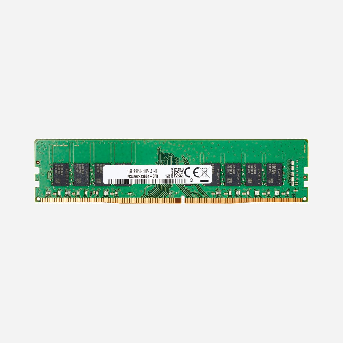 HP Module Mémoire 8GB DDR4-3200 DIMM 1x8GB PC/Serveur (13L76AA) - Fréquence 3200MHz, Compatible HP ProDesk/EliteDesk, 133.3x3.1x30.7mm - HP 8GB DDR4-3200 DIMM. composant pour: PC/serveur, Mémoire interne: 8 Go, Disposition de la mémoire (modules x dimensions): 1 x 8 Go, Type de mémoire interne: DDR4, Fréquence de la mémoire: 3200 MHz