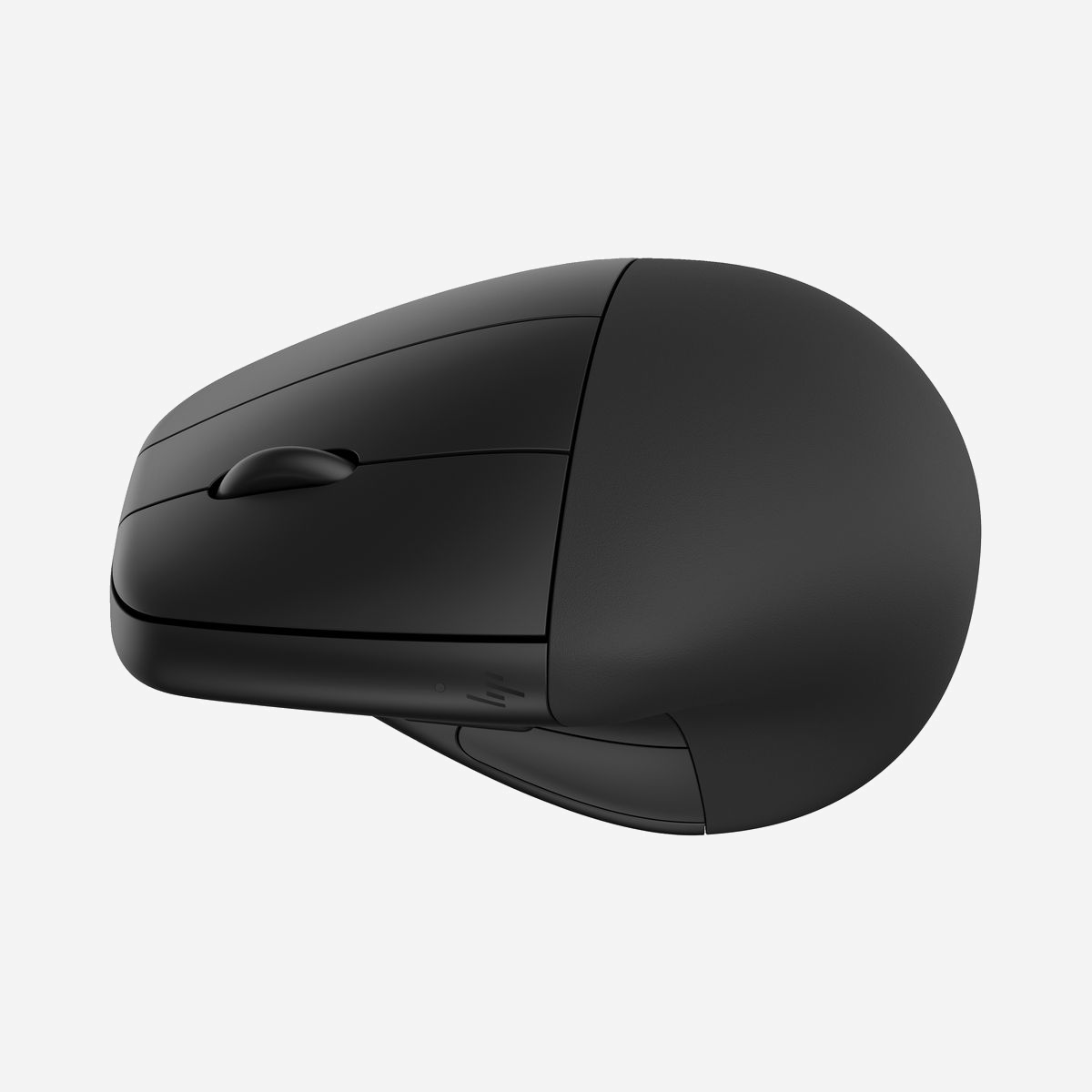 HP Souris Ergonomique Verticale 920, Bluetooth 5.3 + USB-A, 4000 DPI, 5 Boutons Programmables, Batterie Li-Ion 4 Mois, Noir, Windows/macOS/ChromeOS - Prise en main naturelle. Confort professionnel.<br>Au travail, le confort est essentiel tout au long de la journée. La souris verticale ergonomique HP vous accompagne au quotidien : sa forme s’adapte parfaitement à la position naturelle de votre main au fil des clics, des défilements et des glisser-déposer. Travail, retouche photo ou gestion du quotidien : cette souris offre un confort inégalé grâce à son repose-poignet amovible.