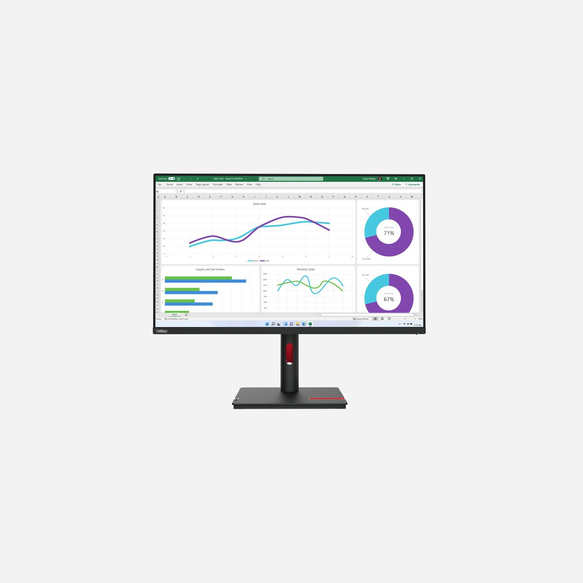 Lenovo ThinkVision T32h-30 Écran LED 31.5" Quad HD IPS 2560x1440 60Hz 6ms, Hub USB 3.2 Gen 1, HDMI 2.0, DisplayPort 1.4, Noir - Lenovo ThinkVision T32h-30. Taille de l'écran: 80 cm (31.5"), Résolution de l'écran: 2560 x 1440 pixels, Type HD: Quad HD, Technologie d'affichage: LED, Temps de réponse: 6 ms, Format d'image: 16:9, Angle de vision horizontal: 178°, Angle de vision vertical: 178°. Concentrateur USB intégré, Version du concentrateur USB: 3.2 Gen 1 (3.1 Gen 1). Montage VESA, Réglage de la hauteur. Couleur du produit: Noir