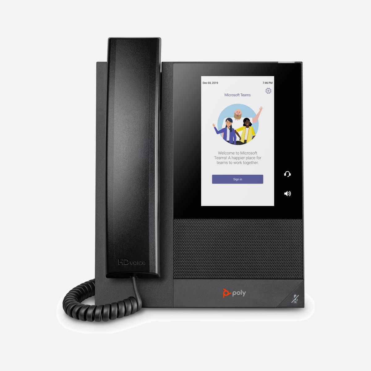 POLY CCX 400 Téléphone IP PoE Gigabit Ethernet, écran tactile 5" 720x1280, 24 lignes, codecs G.722/G.729ab/OPUS, 1xUSB 2.0, SRTP/TLS - Un appareil d’entrée de gamme encore plus avantageux<br>Le Poly CCX 400 est un téléphone professionnel d’entrée de gamme facile à utiliser. Son interface est simple et intuitive. Vos contacts et réunions s’affichent d’un simple balayage ou d’une simple pression sur un écran tactile couleur.