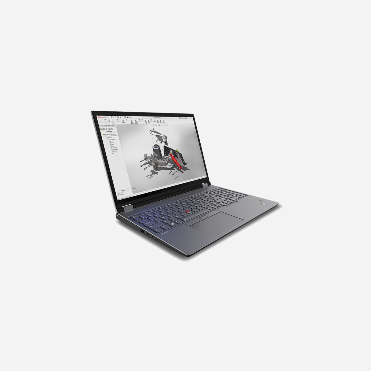 Lenovo ThinkPad P16 - Intel Core i9-13980HX, 32GB DDR5, 1 To SSD, NVIDIA RTX 4000 Ada 12GB, Écran 16" WQXGA (2560x1600) 165Hz, Windows 11 Pro - Lenovo ThinkPad P16. Type de produit: Station de travail mobile, Format: Clapet. Famille de processeur: Intel® Core™ i9, Modèle de processeur: i9-13980HX. Taille de l'écran: 40,6 cm (16"), Type HD: WQXGA, Résolution de l'écran: 2560 x 1600 pixels. Mémoire interne: 32 Go, Type de mémoire interne: DDR5-SDRAM. Capacité totale de stockage: 1 To, Supports de stockage: SSD. Modèle d'adaptateur graphique inclus: Intel® UHD Graphics, Modèle d'adaptateur graphique distinct: NVIDIA RTX 4000 Ada. Système d'exploitation installé: Windows 11 Pro. Couleur du produit: Gris, Noir