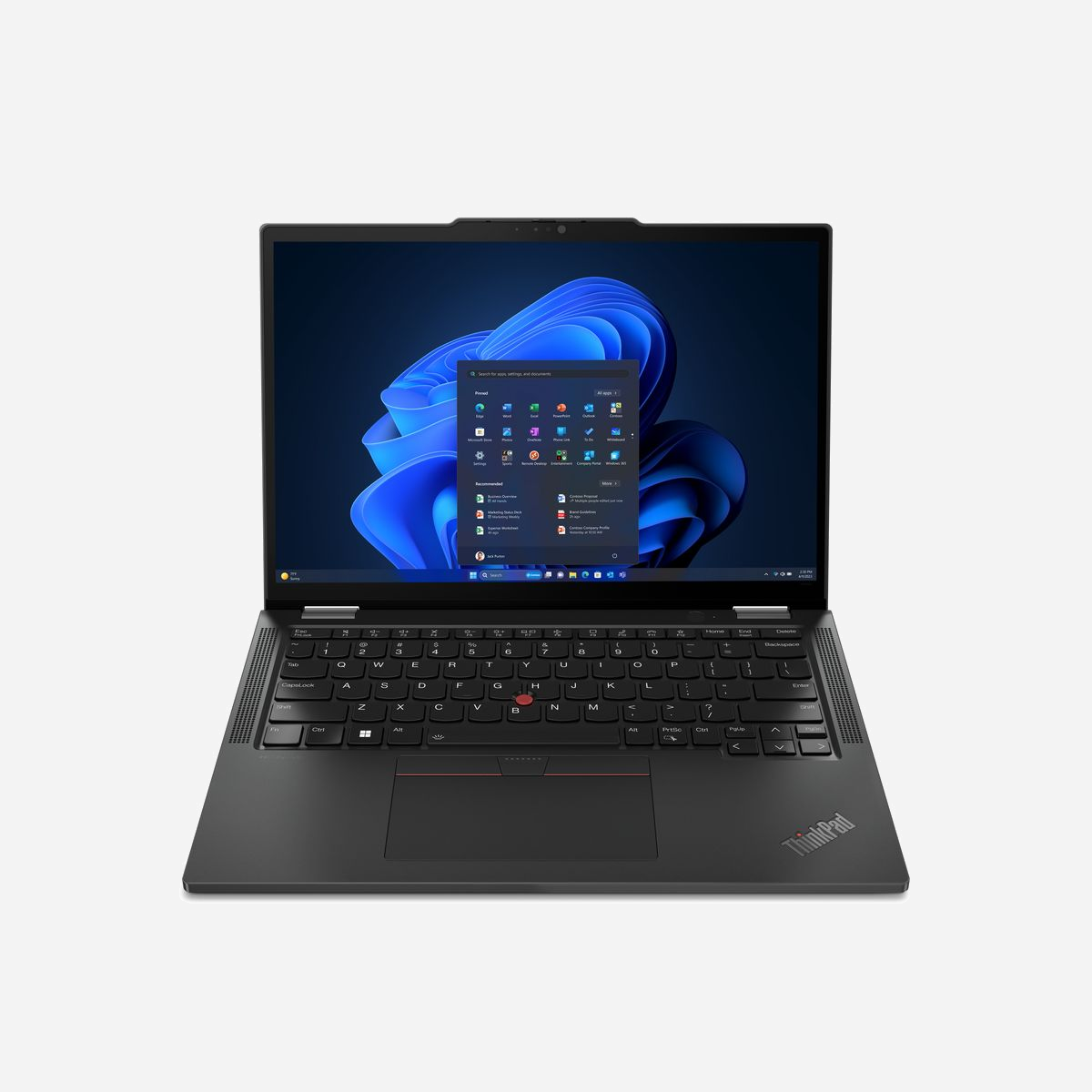 Lenovo ThinkPad X13 2-in-1 Gen 5 Intel Core Ultra 5 125U, 13.3" WUXGA Tactile, 16Go LPDDR5x, 512Go SSD NVMe PCIe 4.0, Intel Graphics, Windows 11 Pro - Lenovo ThinkPad X13 2-in-1 Gen 5. Type de produit: Hybride (2-en-1), Format: Convertible (pliable). Famille de processeur: Intel Core Ultra 5, Modèle de processeur: 125U. Taille de l'écran: 33,8 cm (13.3"), Type HD: WUXGA, Résolution de l'écran: 1920 x 1200 pixels, Écran tactile. Mémoire interne: 16 Go, Type de mémoire interne: LPDDR5x-SDRAM. Capacité totale de stockage: 512 Go, Supports de stockage: SSD. Modèle d'adaptateur graphique inclus: Intel Graphics. Système d'exploitation installé: Windows 11 Pro. Couleur du produit: Noir