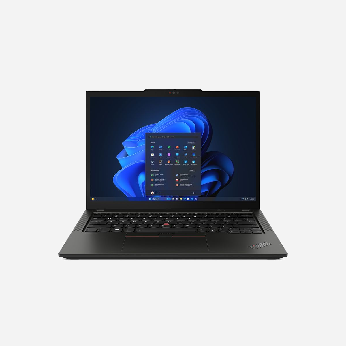 Lenovo ThinkPad X13 - Intel Core Ultra 7 155U, 16GB LPDDR5x, 512GB SSD, 13.3" WUXGA IPS, Wi-Fi 6E, Windows 11 Pro, Noir, Clavier FR - <b>Des performances sans compromis. Une portabilité inégalée.</b><br>- PC portable professionnel 13,3" compact et léger pour travailler n’importe où<br>- Des performances basées sur l’IA avec jusqu’au processeur Intel® Core™ Ultra vPro®<br>- Wi-Fi 7 et 5G haut débit en option, pour une connectivité permanente<br>- Un son amélioré pour les réunions et les loisirs avec Dolby Audio™<br>- Une sécurité robuste grâce à la biométrie, au chiffrement des données et à la détection de présence humaine<br>