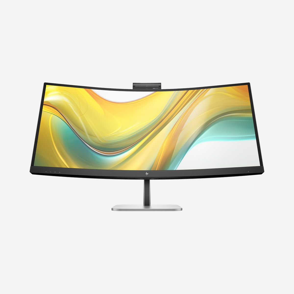 HP Series 5 Pro 534pm Écran de Conférence 34" WQHD 3440x1440 VA 1500R 100Hz 5ms GTG 400cd/m² USB-C Hub KVM Haut-parleurs 12W Caméra 5MP RJ-45 - Des conférences IA immersives et de qualité<br>Collaborez en toute confiance avec l’écran de conférence WQHD USB-C 34 pouces HP Series 5 Pro. Organisez des réunions sans distractions, où que vous soyez, grâce à une technologie d’IA avancée. Bénéficiez d’un confort total grâce à une configuration personnalisable sur un écran ultra-large.