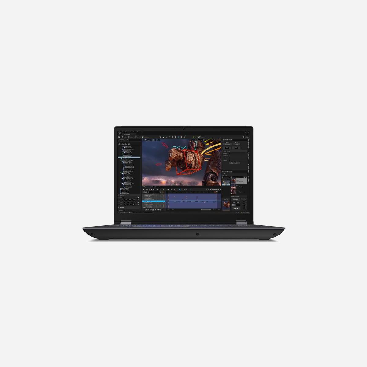 Lenovo ThinkPad P16 : Intel Core i7-1255U, 96Go DDR5, SSD 2To, NVIDIA RTX 5000 Ada, Écran tactile 16" WQUXGA OLED, Windows 11 Pro - Lenovo ThinkPad P16. Type de produit: Station de travail mobile, Format: Clapet. Famille de processeur: Intel® Core™ i7, Modèle de processeur: i7-1255U. Taille de l'écran: 40,6 cm (16"), Type HD: WQUXGA, Résolution de l'écran: 3840 x 2400 pixels, Écran tactile. Mémoire interne: 96 Go, Type de mémoire interne: DDR5-SDRAM. Capacité totale de stockage: 2 To, Supports de stockage: SSD. Modèle d'adaptateur graphique inclus: Intel® UHD Graphics. Système d'exploitation installé: Windows 11 Pro. Couleur du produit: Gris, Noir