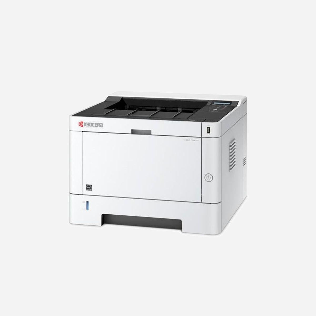 KYOCERA ECOSYS P2040dn - Imprimante Laser Monochrome A4 1200x1200 DPI - 40 ppm - Recto-Verso Auto - 256 Mo - PCL 5e/6/XL/XPS - Ethernet/USB 2.0 - Si vous êtes à la recherche d'une imprimante de bureau A4 monochrome, rapide, fiable et polyvalente, ne cherchez plus, les imprimantes L'ECOSYS P2040dn fera votre bonheur. Avec un temps de 1ère impression court, une vitesse allant jusqu’à 40 ppm, elle permet à votre flux de travail de bénéficier de nombreuses fonctionnalités : l’impression recto verso et le réseau de série, une capacité papier élevée. Les composants longue durée de vie vous assurent une fiabilité tout au long de vos impressions.